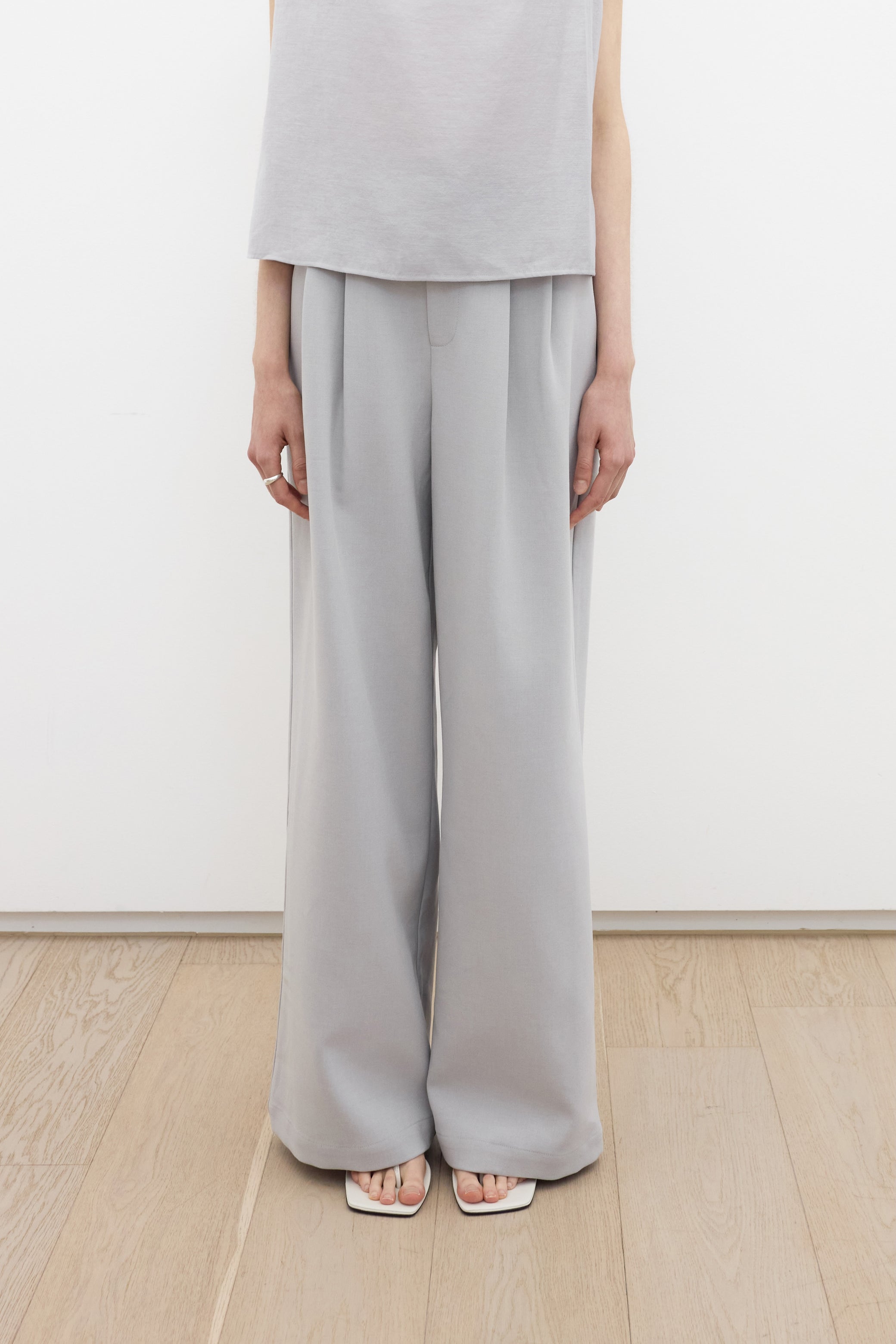 Ryder wide tailored trousers