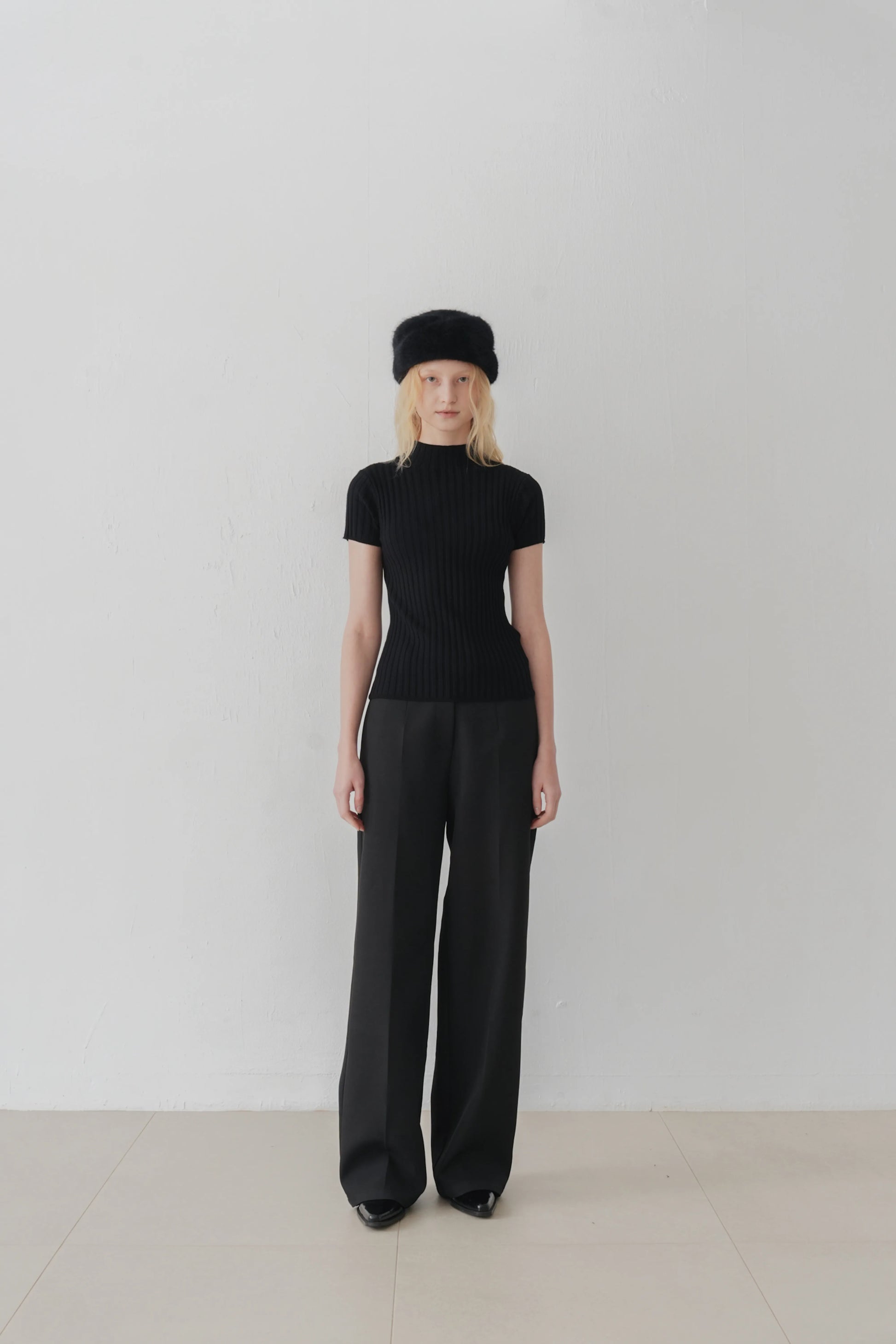 Moll Straight trousers black