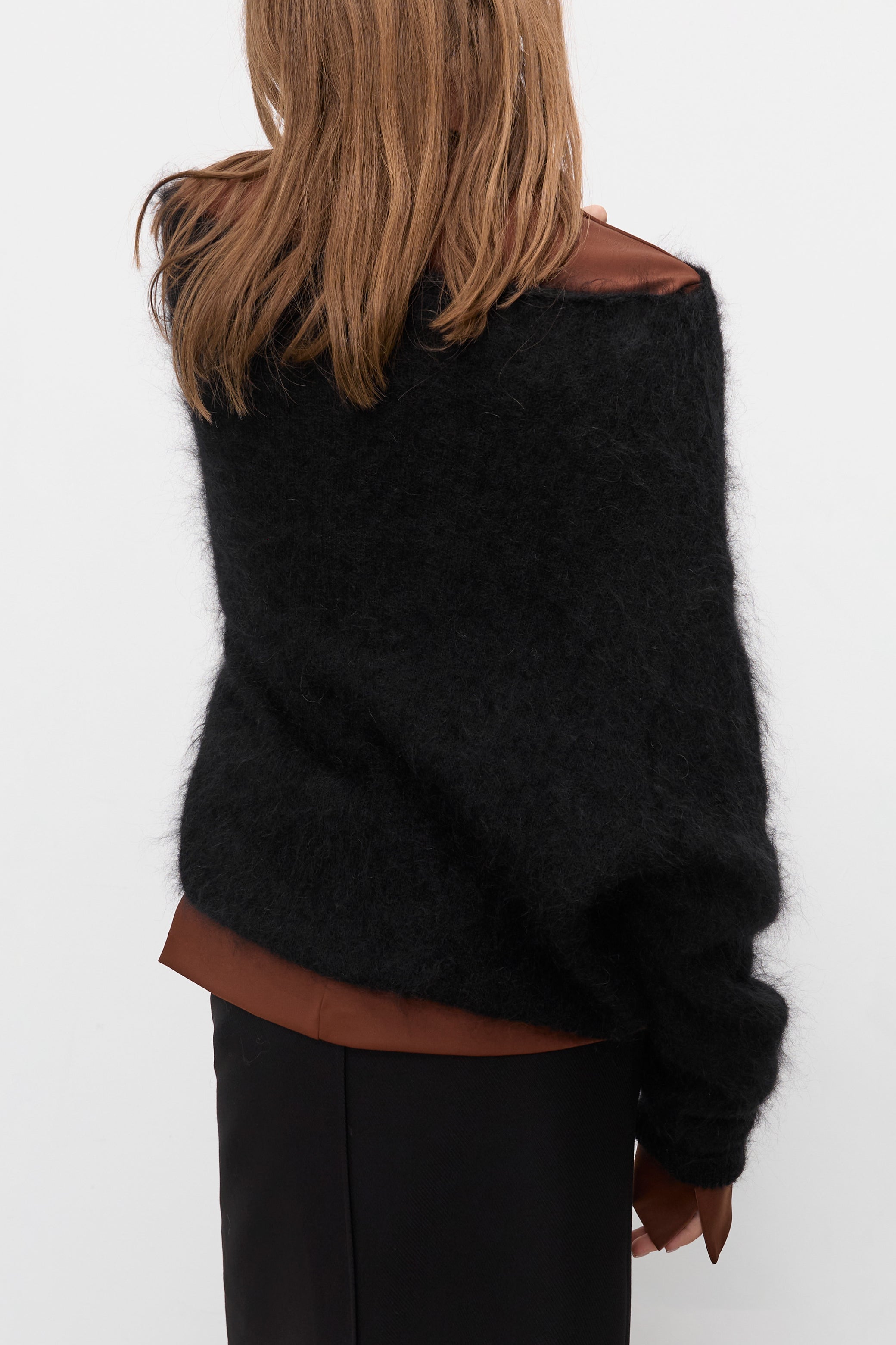 Maison mohair knit black