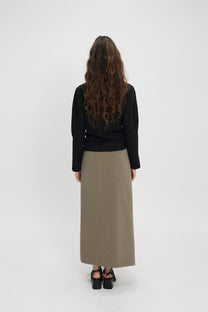 Elvin collar top black