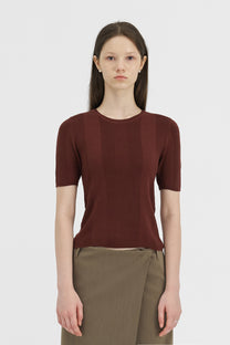 Delvy ribbed top