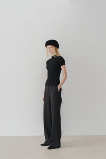 Moll Straight trousers black