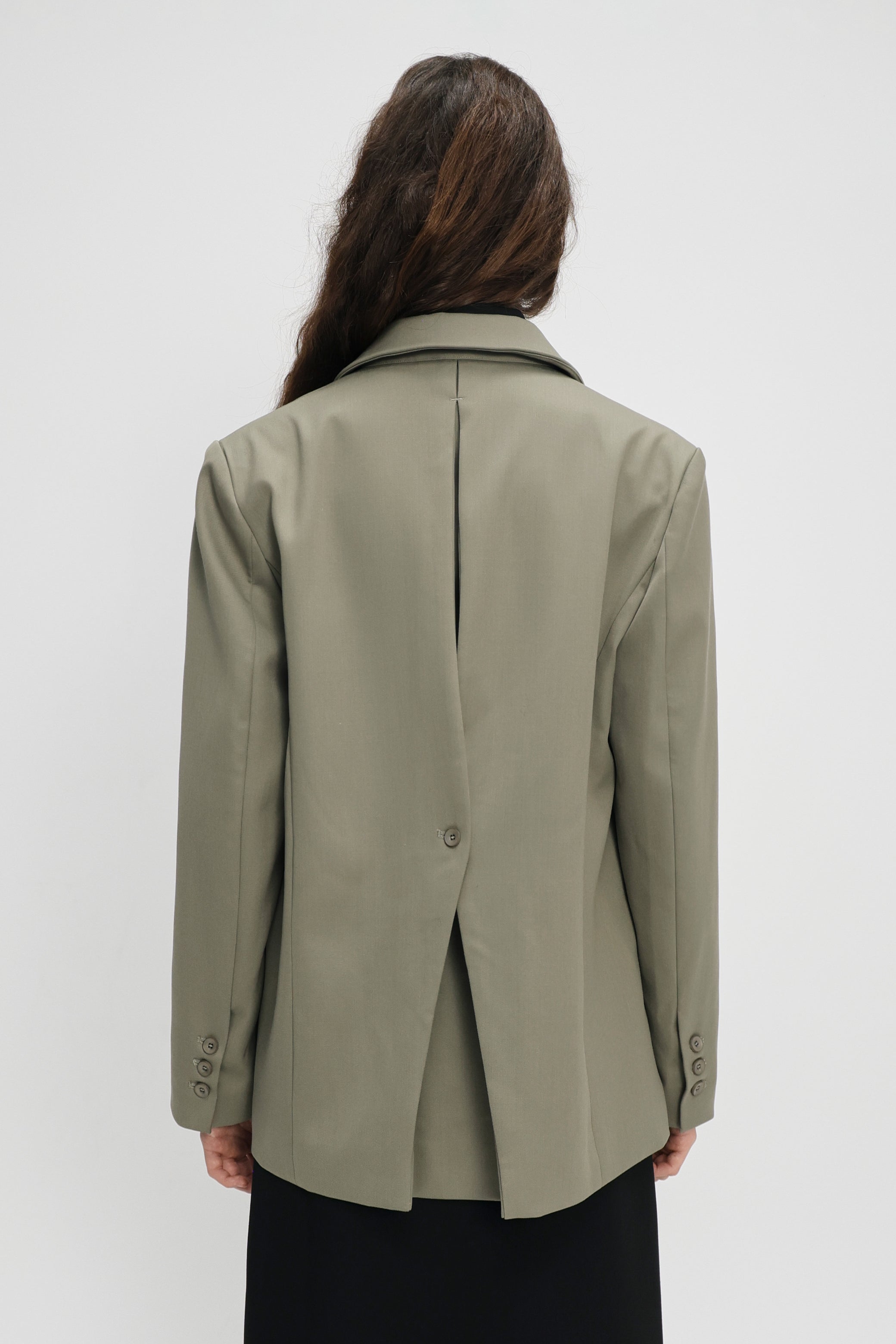 Fernn wool jacket sage green