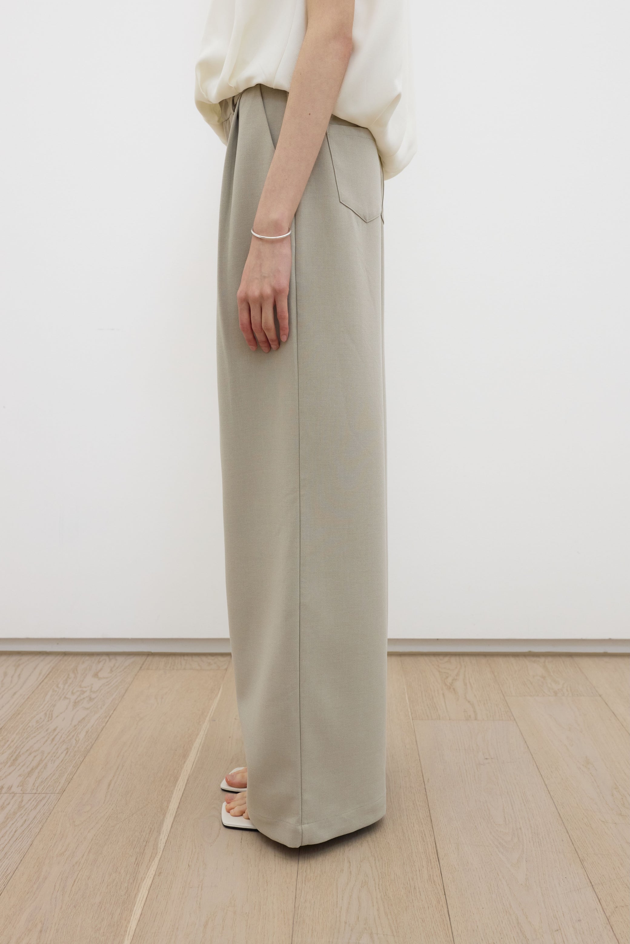 Ryder wide tailored trousers