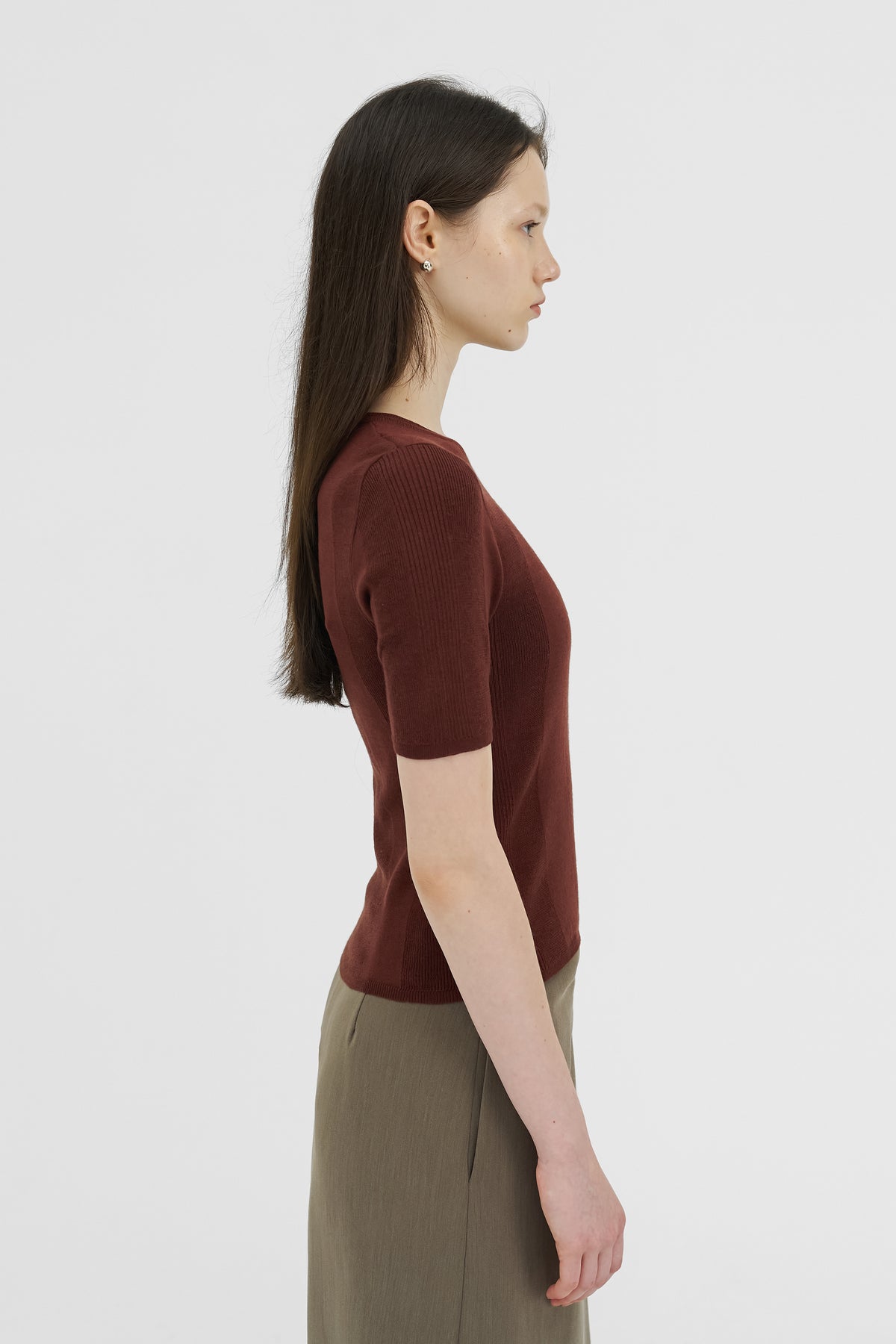 Delvy ribbed top