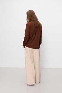 Pello burgundy shirt