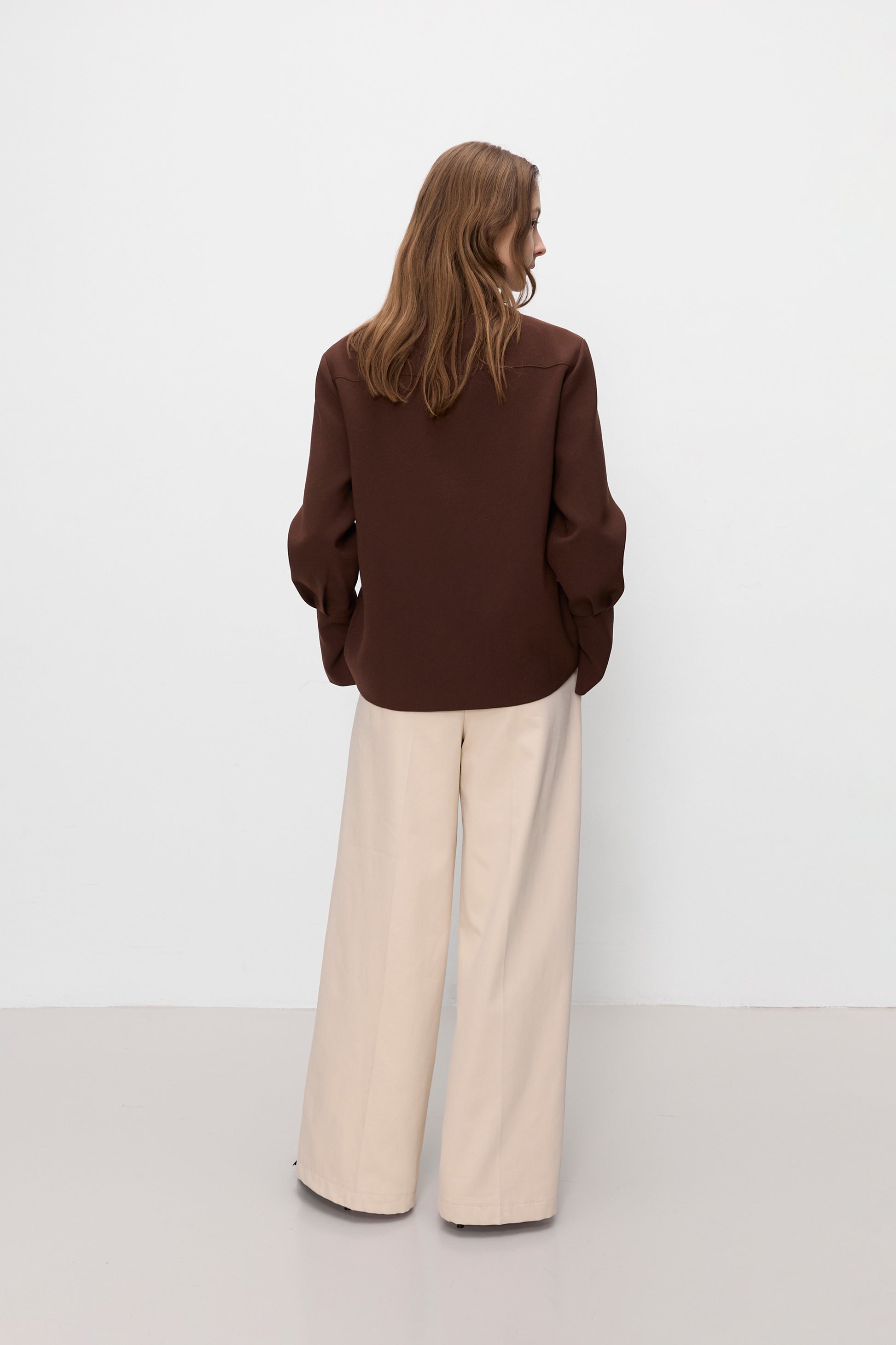 Nurro Blouse burgundy