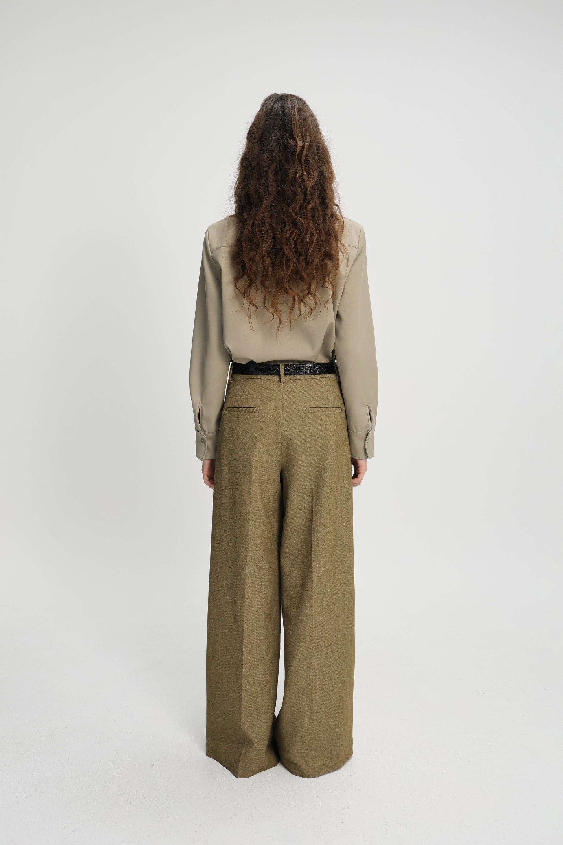 Troye twill trousers