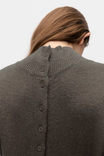 Kumo wool cardigan brown