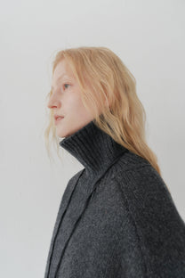 Klim High neck jumper charcoal