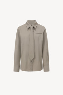 Charles tie shirt Oat