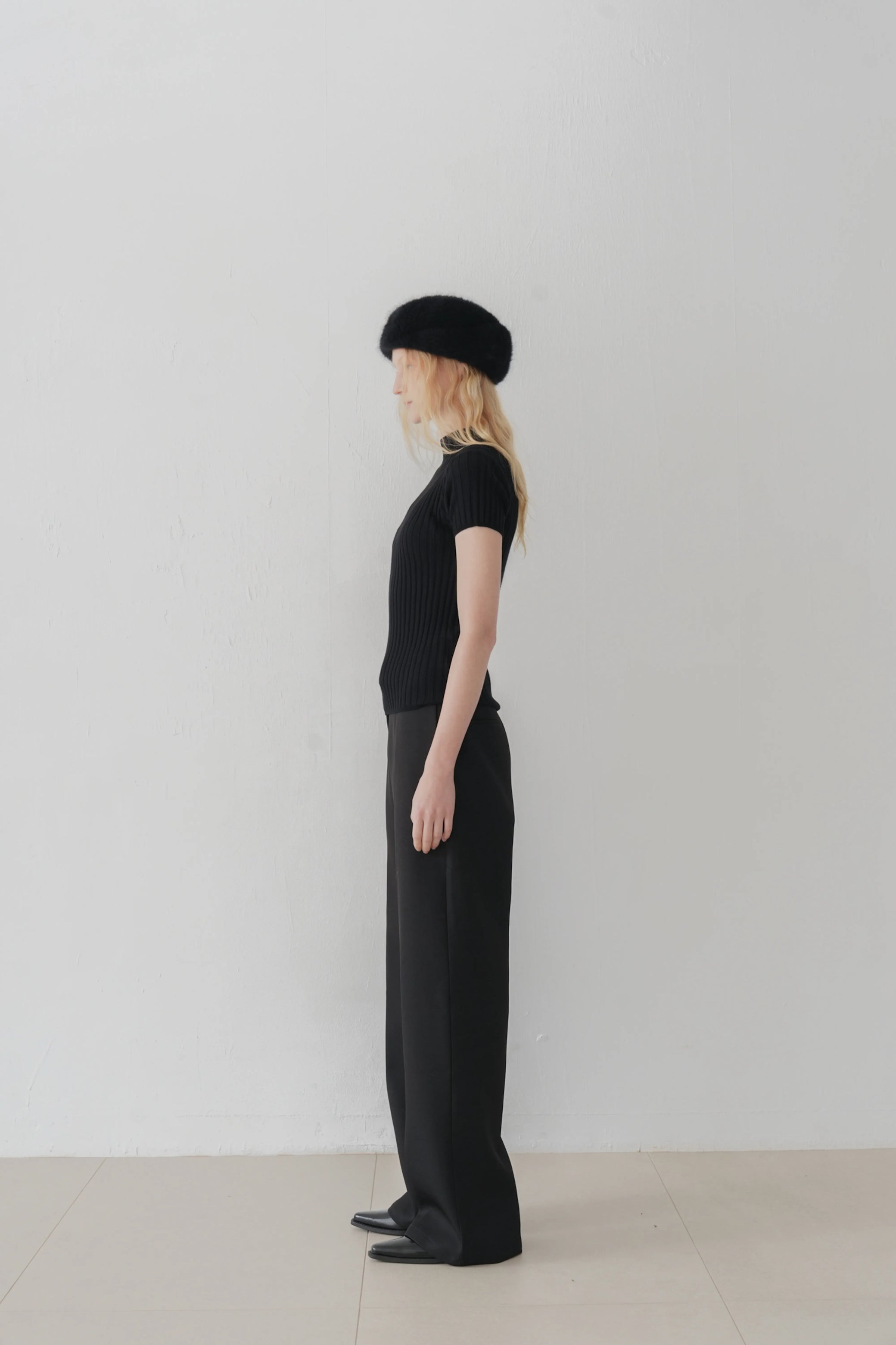 Moll Straight trousers black