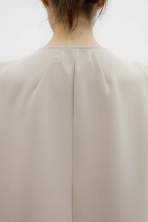 Shell V neck top