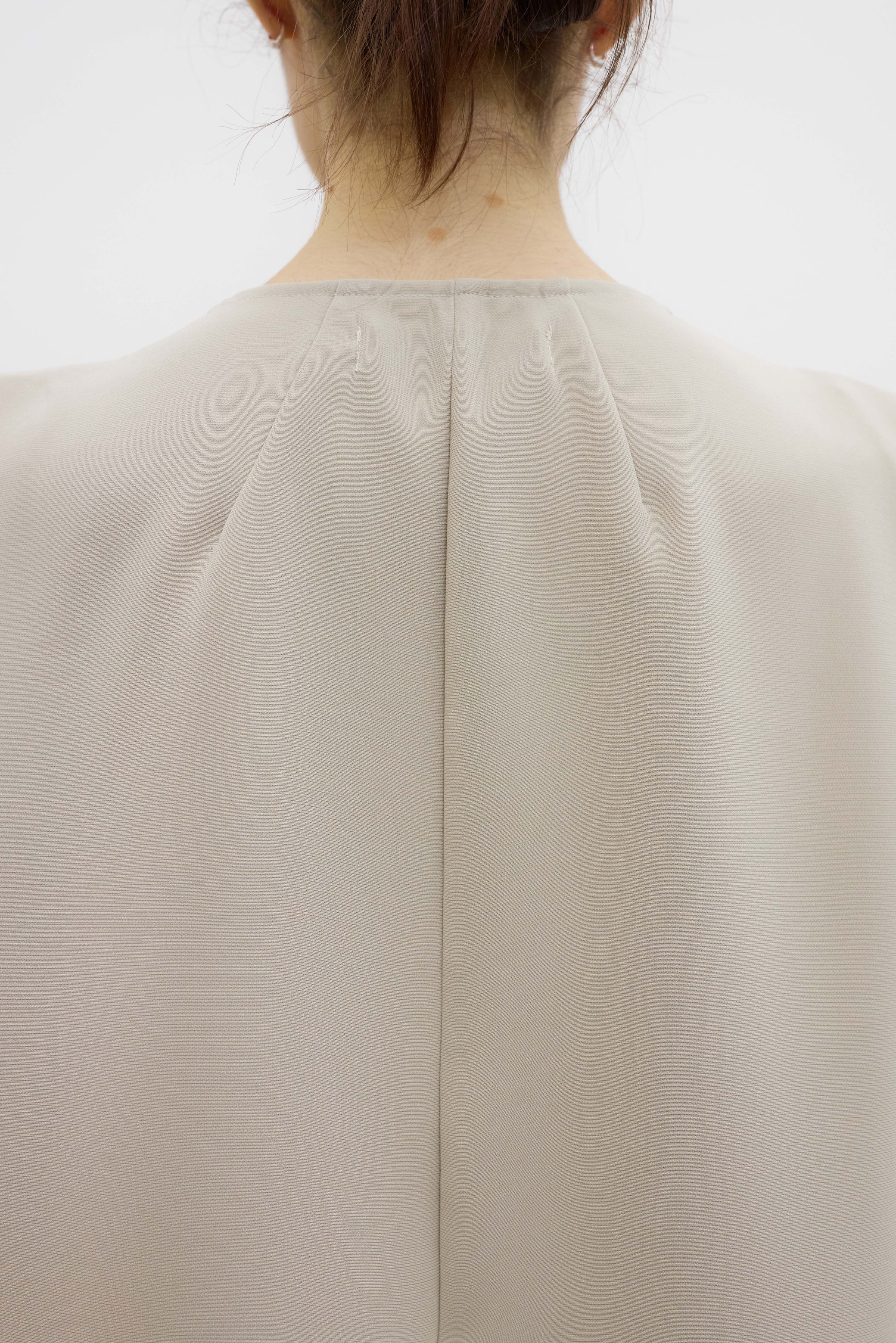 Shell V neck top