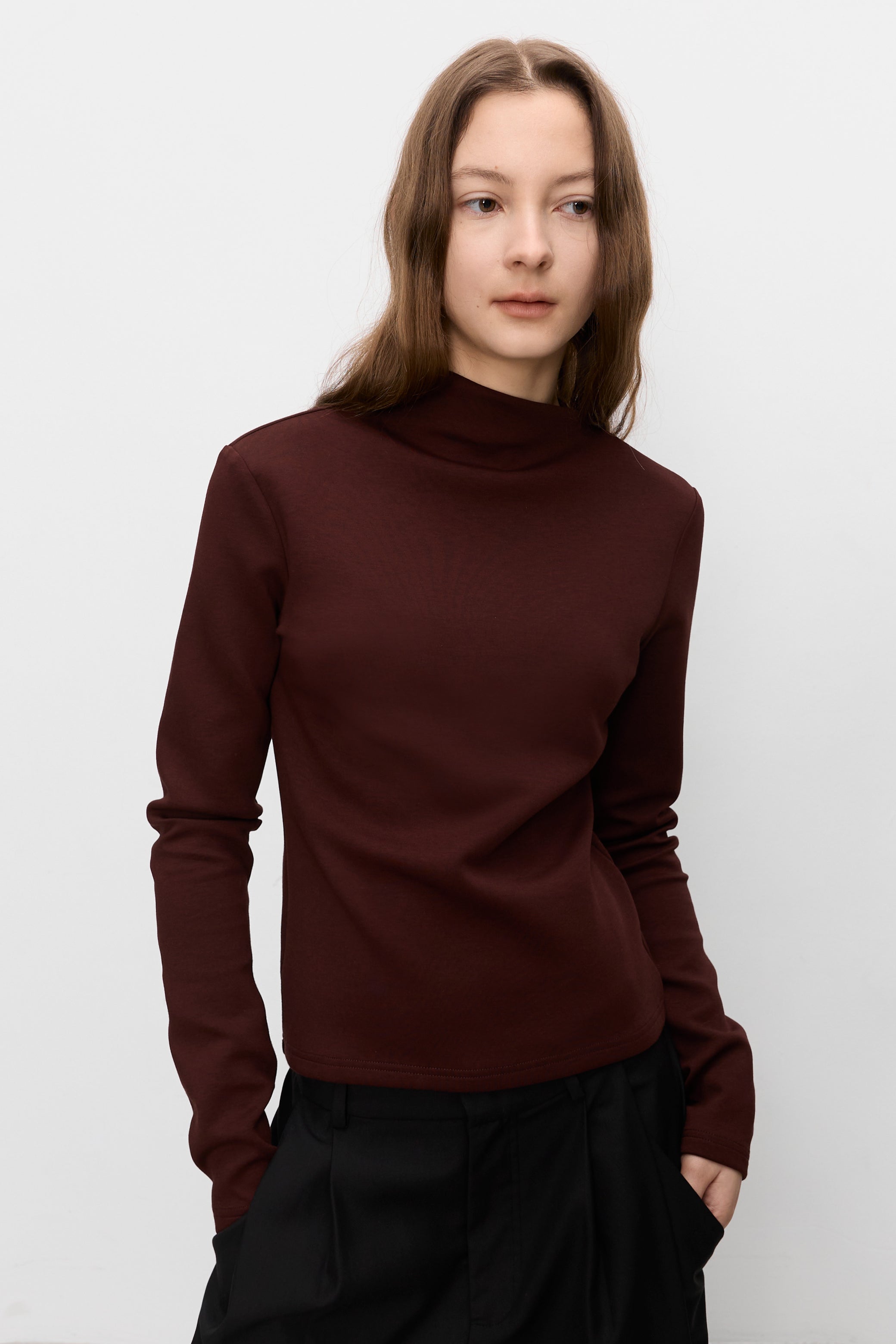 Lapin Top burgundy