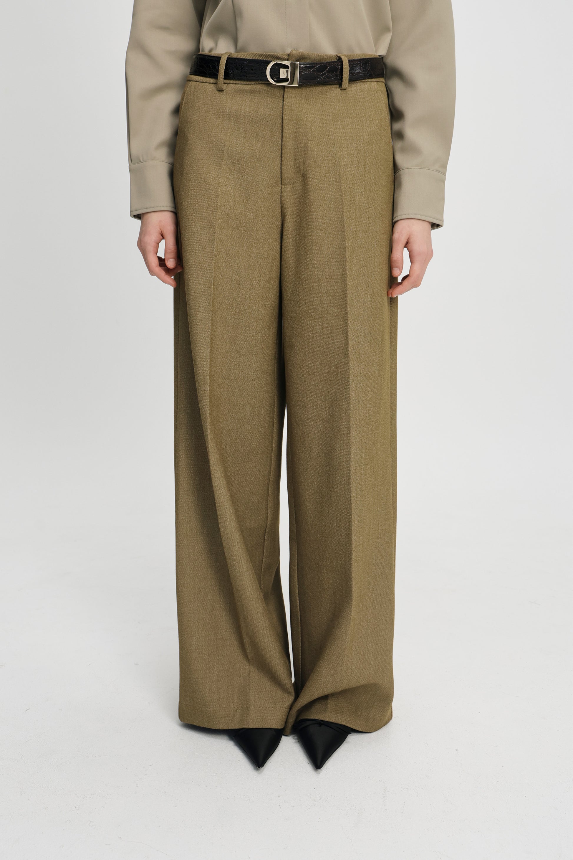 Troye twill trousers