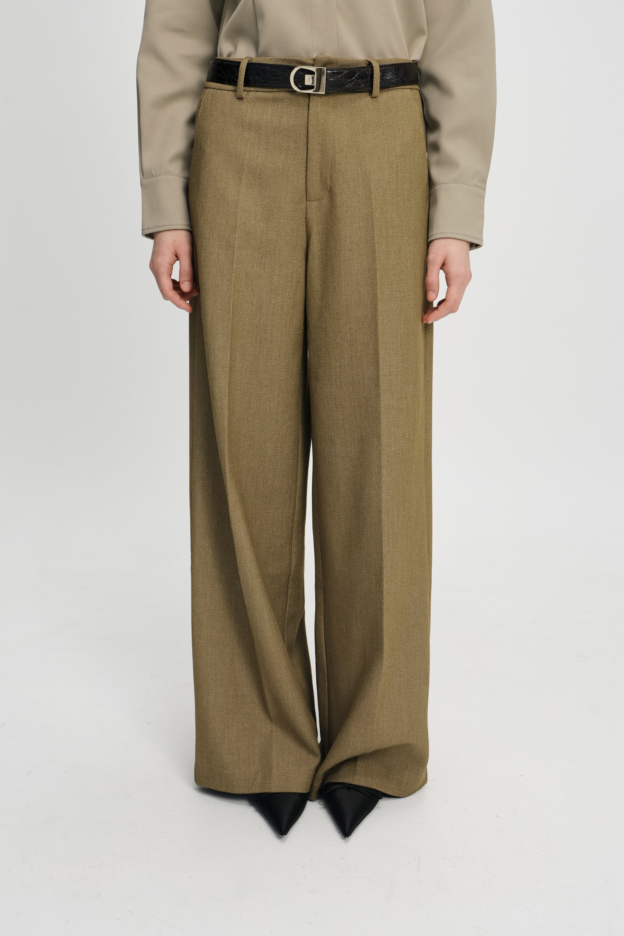 Troye twill trousers