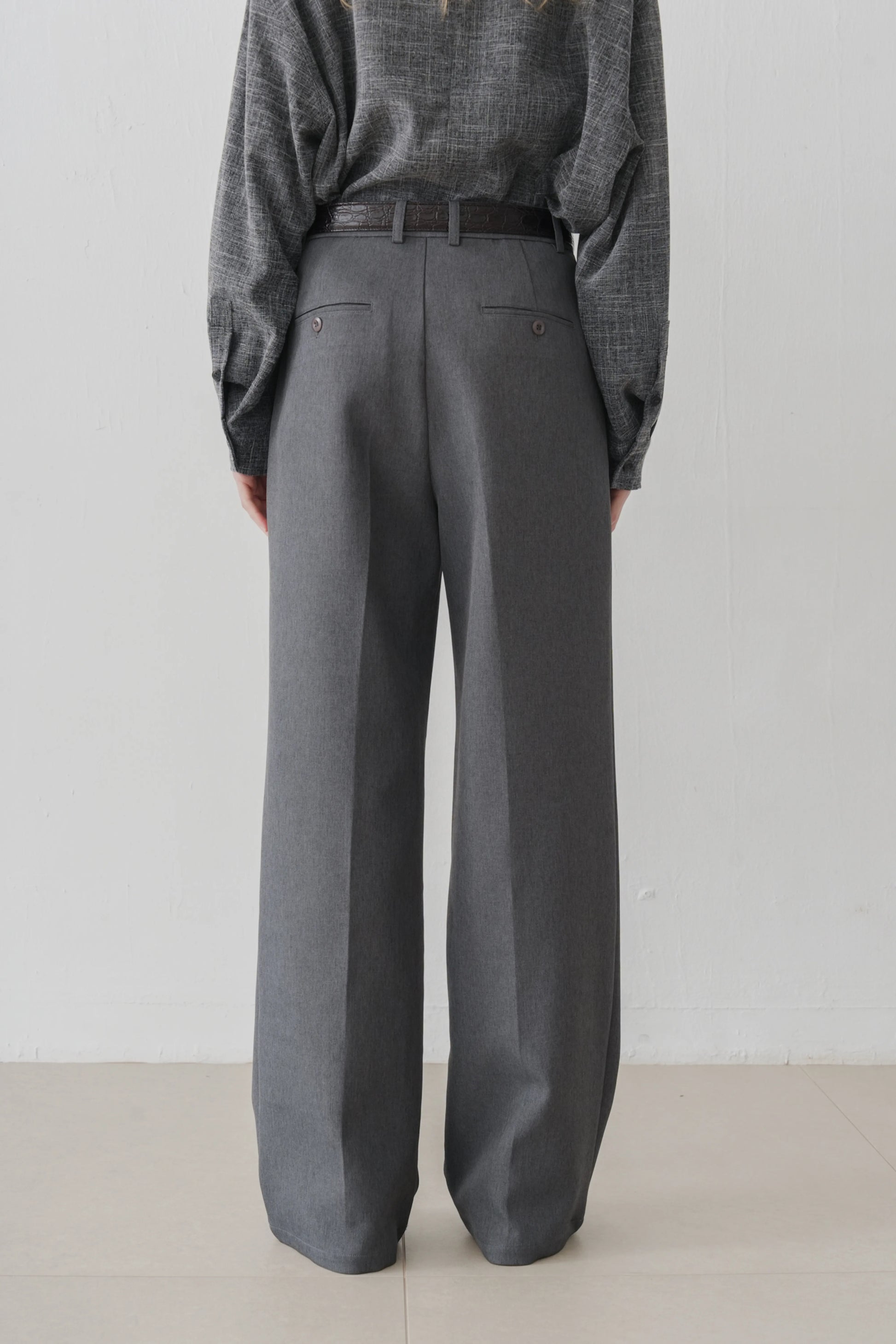 Moll Straight trousers charcoal