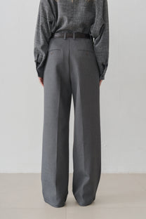 Moll Straight trousers charcoal