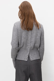 Kumo wool cardigan grey