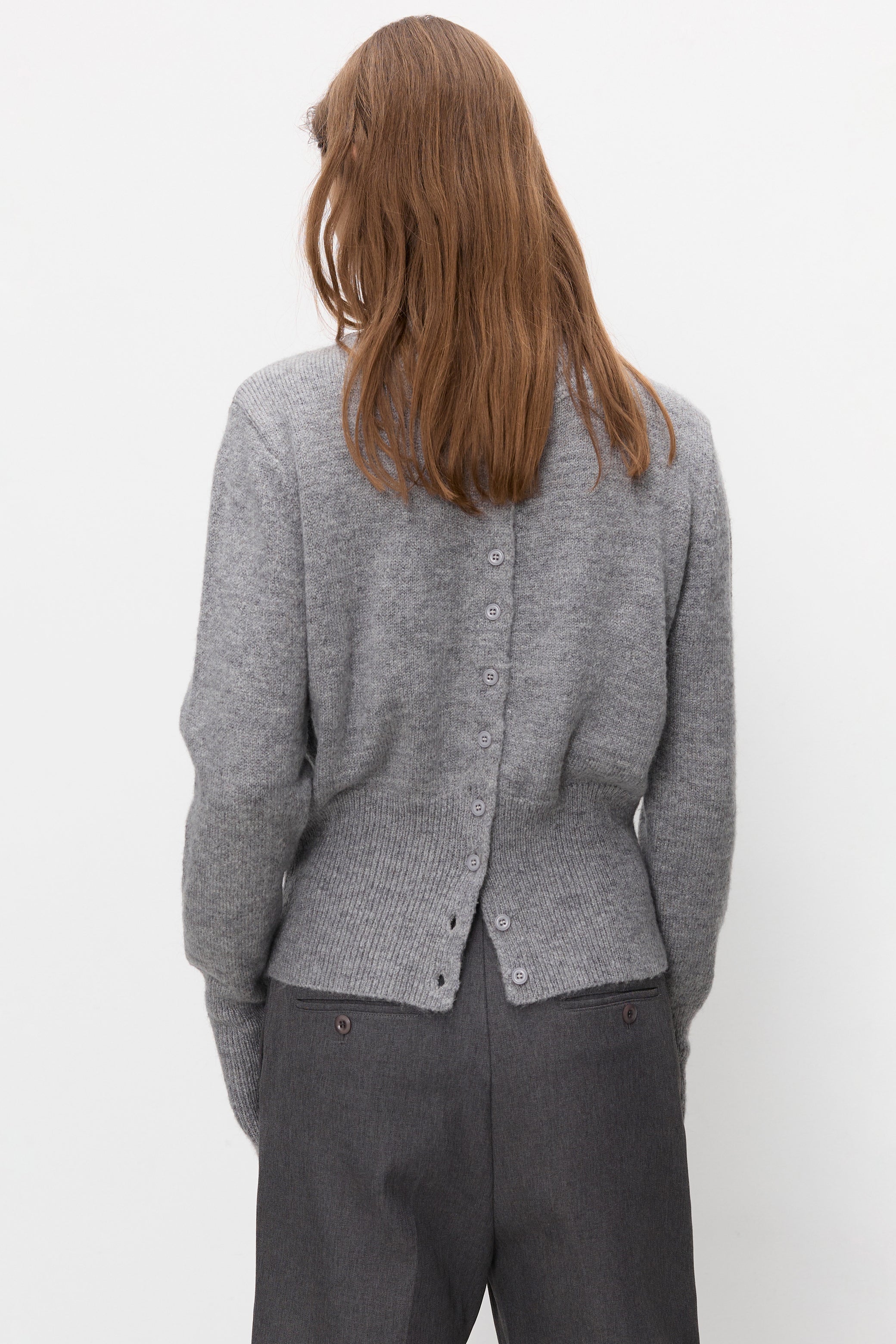Kumo wool cardigan grey