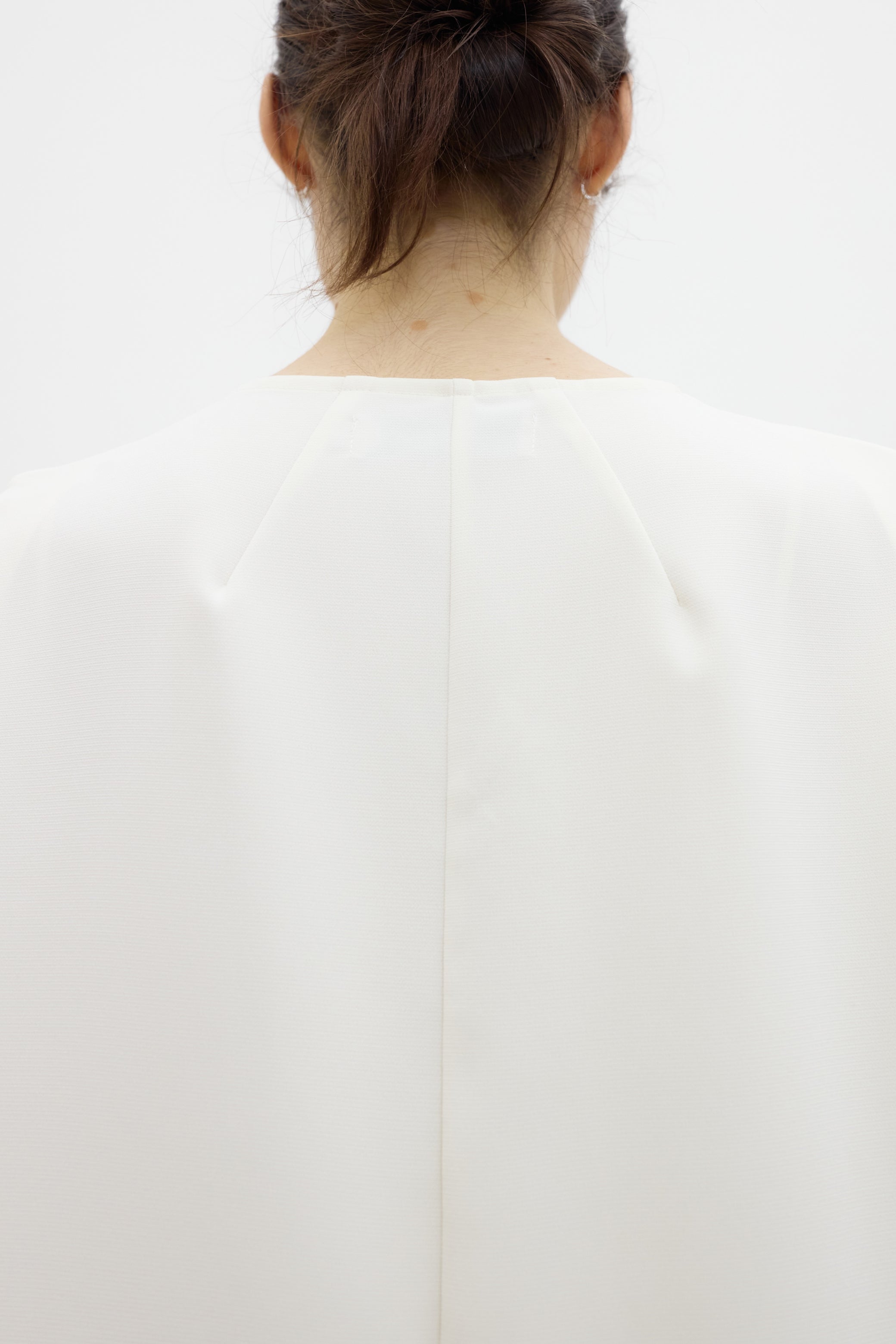 Shell V neck top