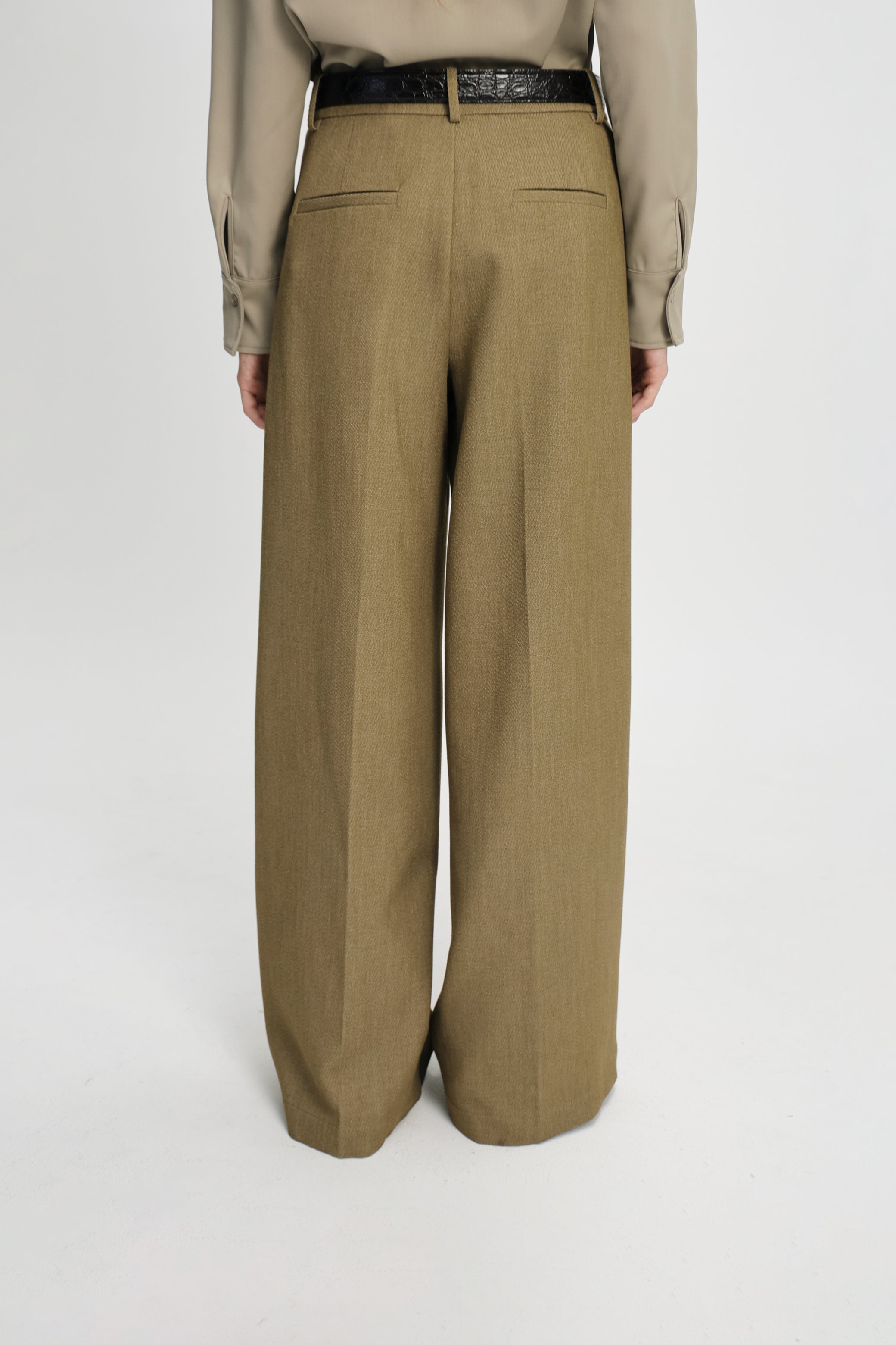 Troye twill trousers