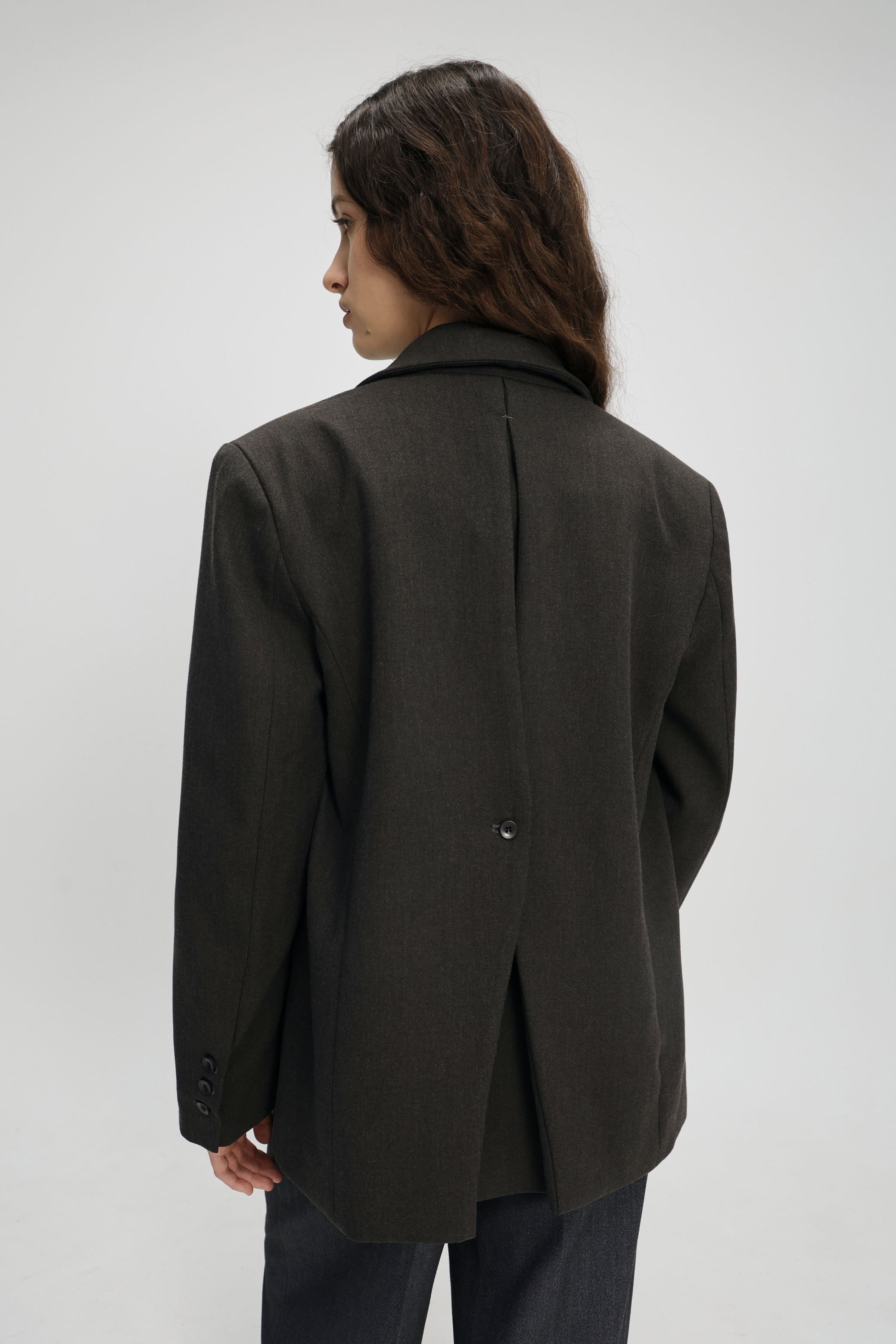 Fernn wool jacket charcoal
