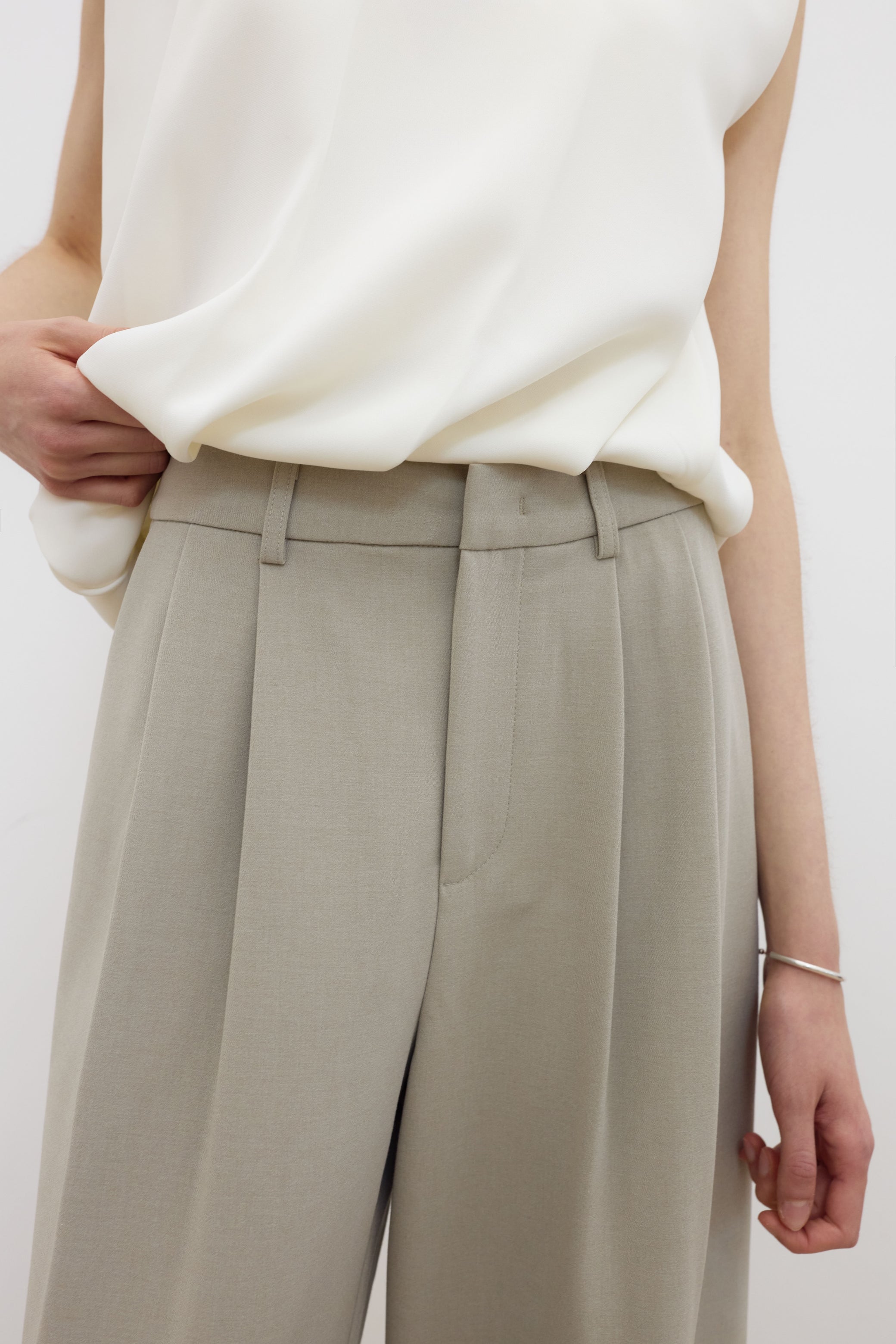 Ryder wide tailored trousers