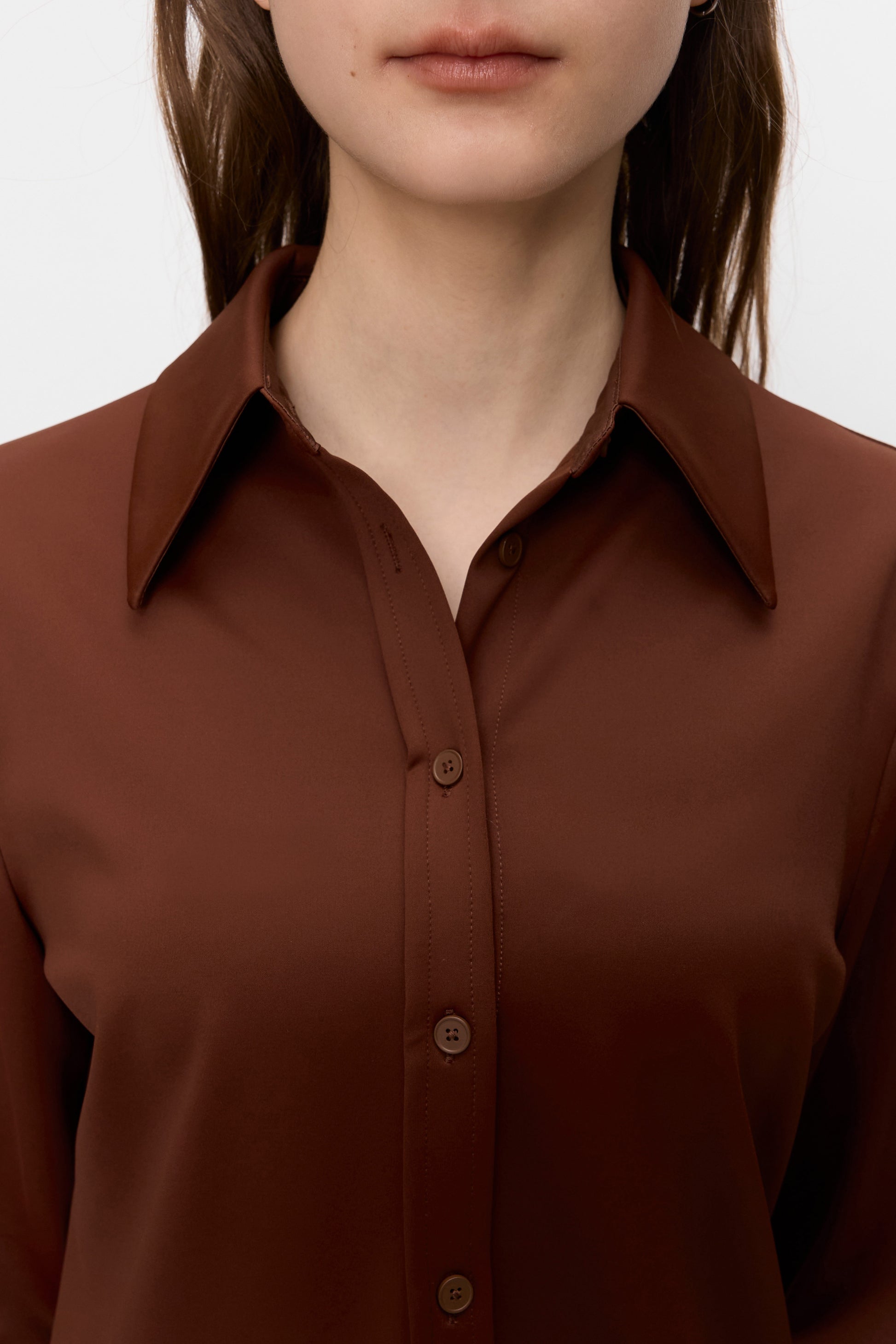 Pello burgundy shirt