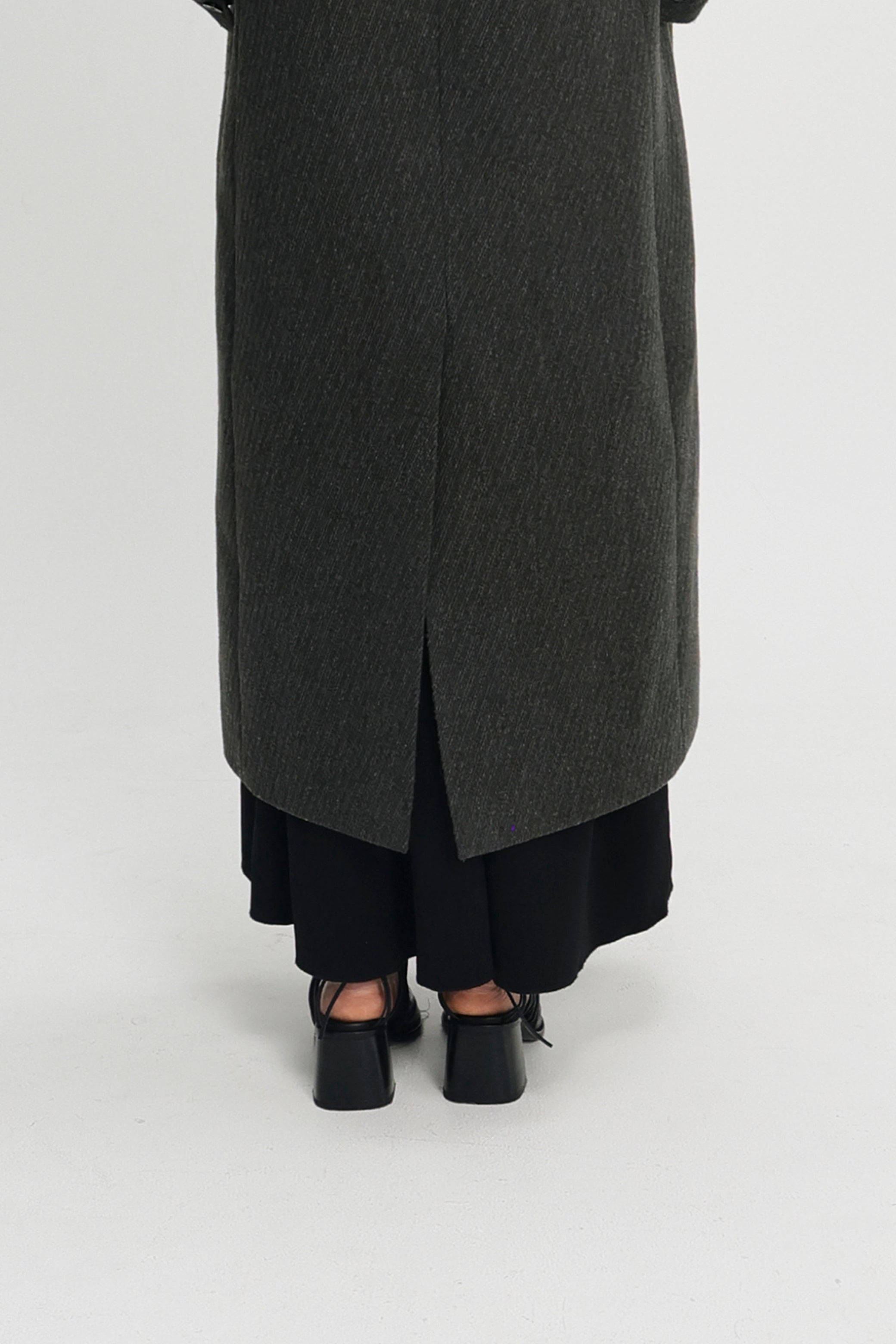 Dublin double breasted coat grey