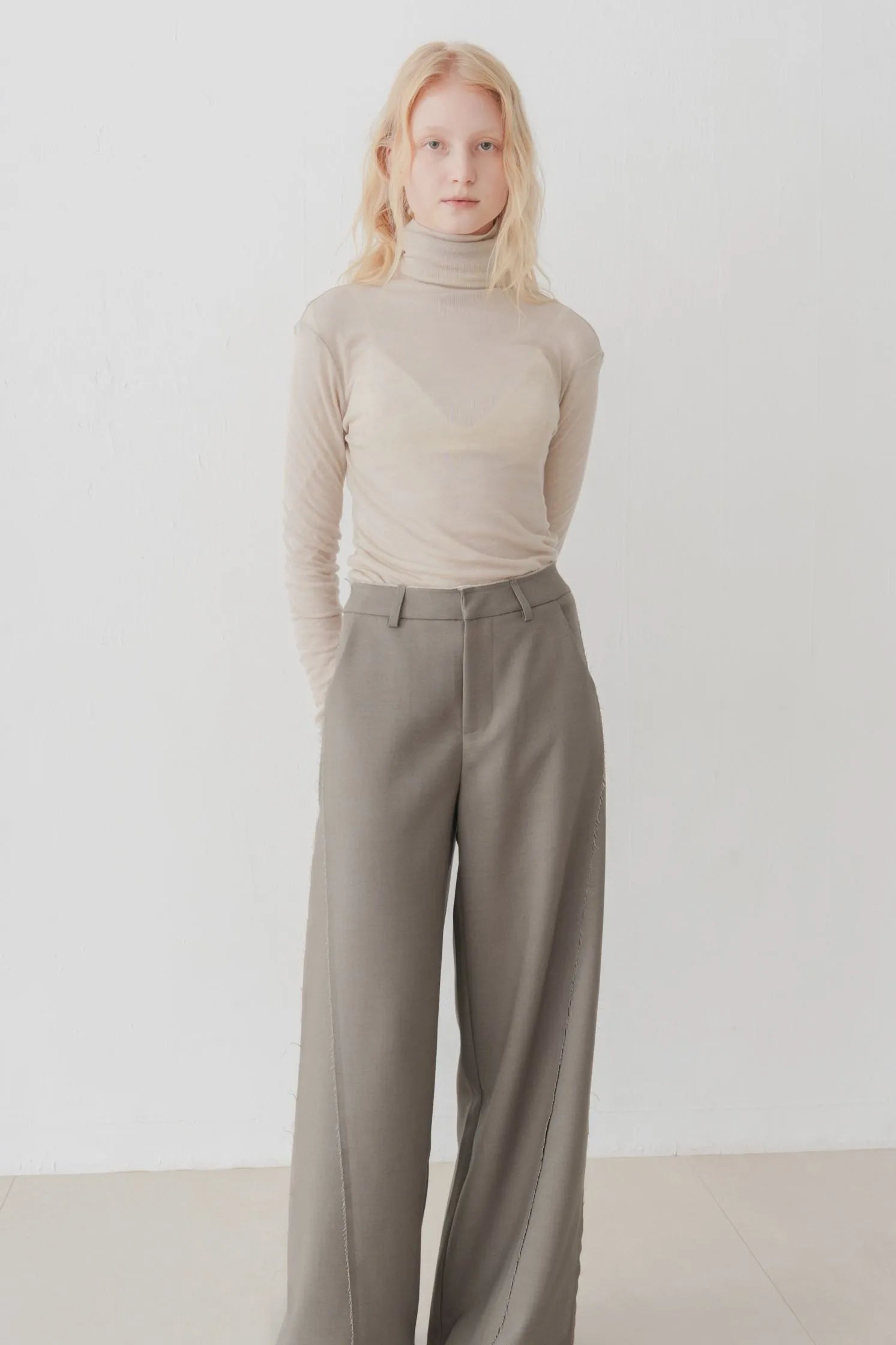 Viss String wide trousers