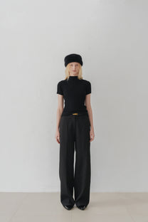 Moll Straight trousers black