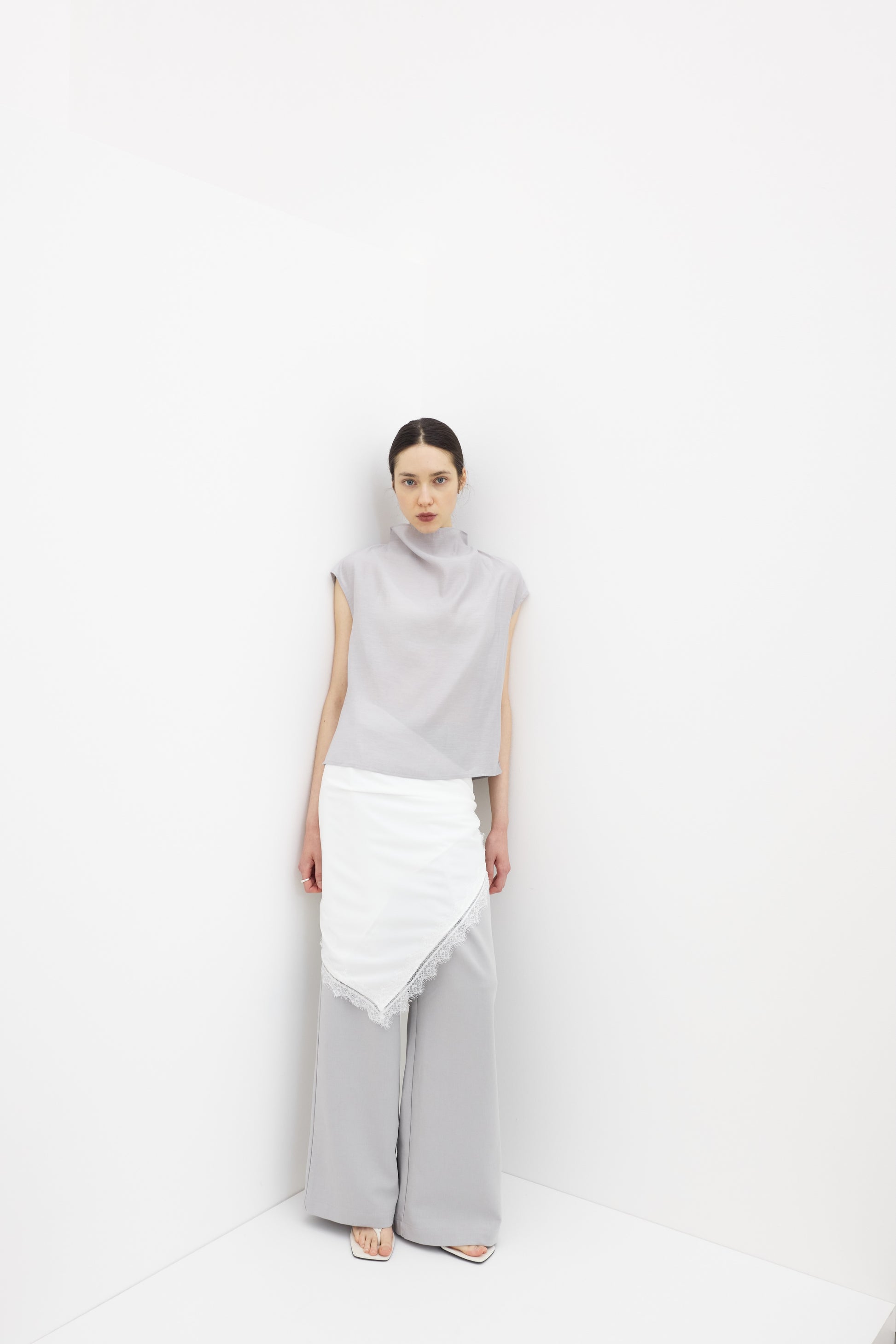 Ryder wide tailored trousers