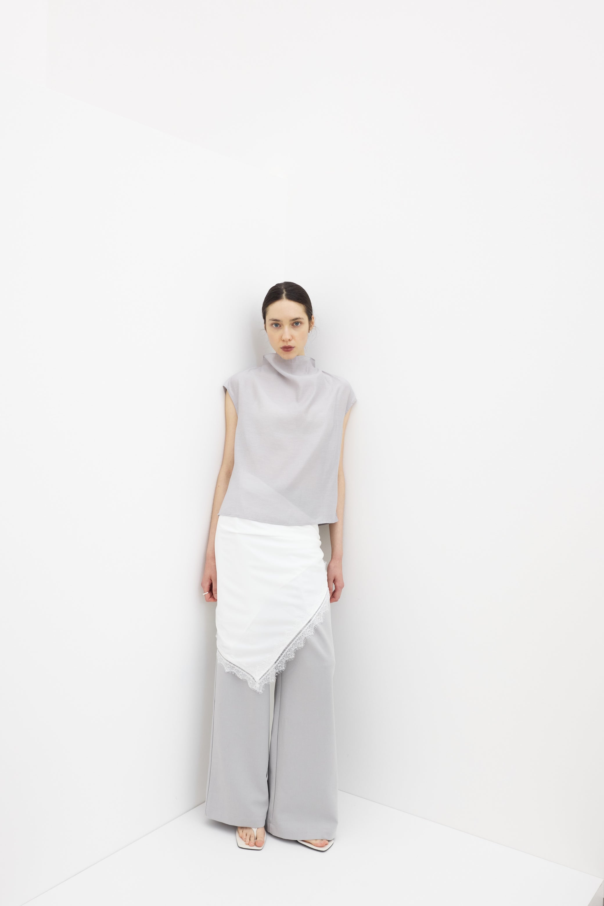 Ryder wide tailored trousers