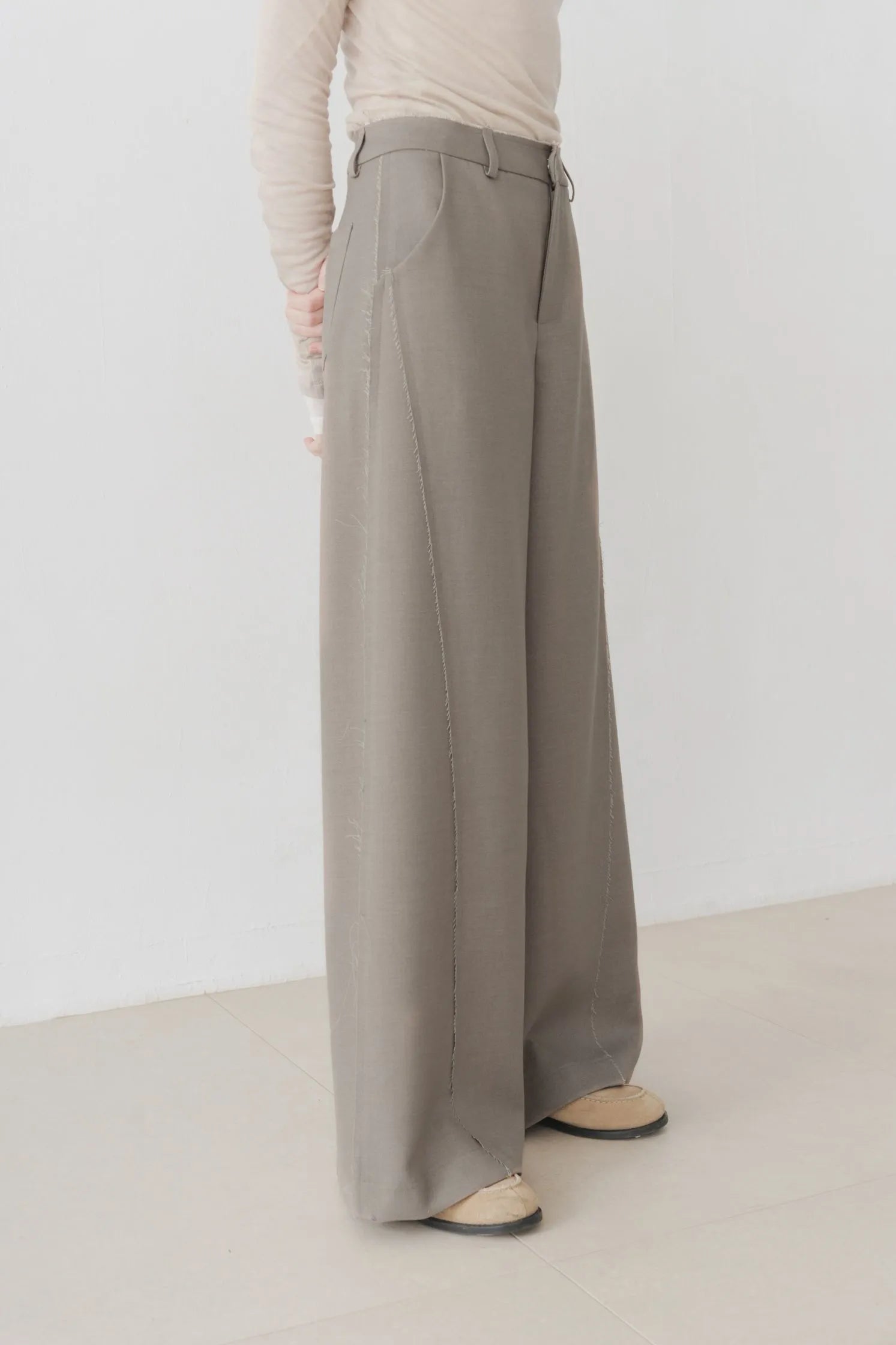 Viss String wide trousers