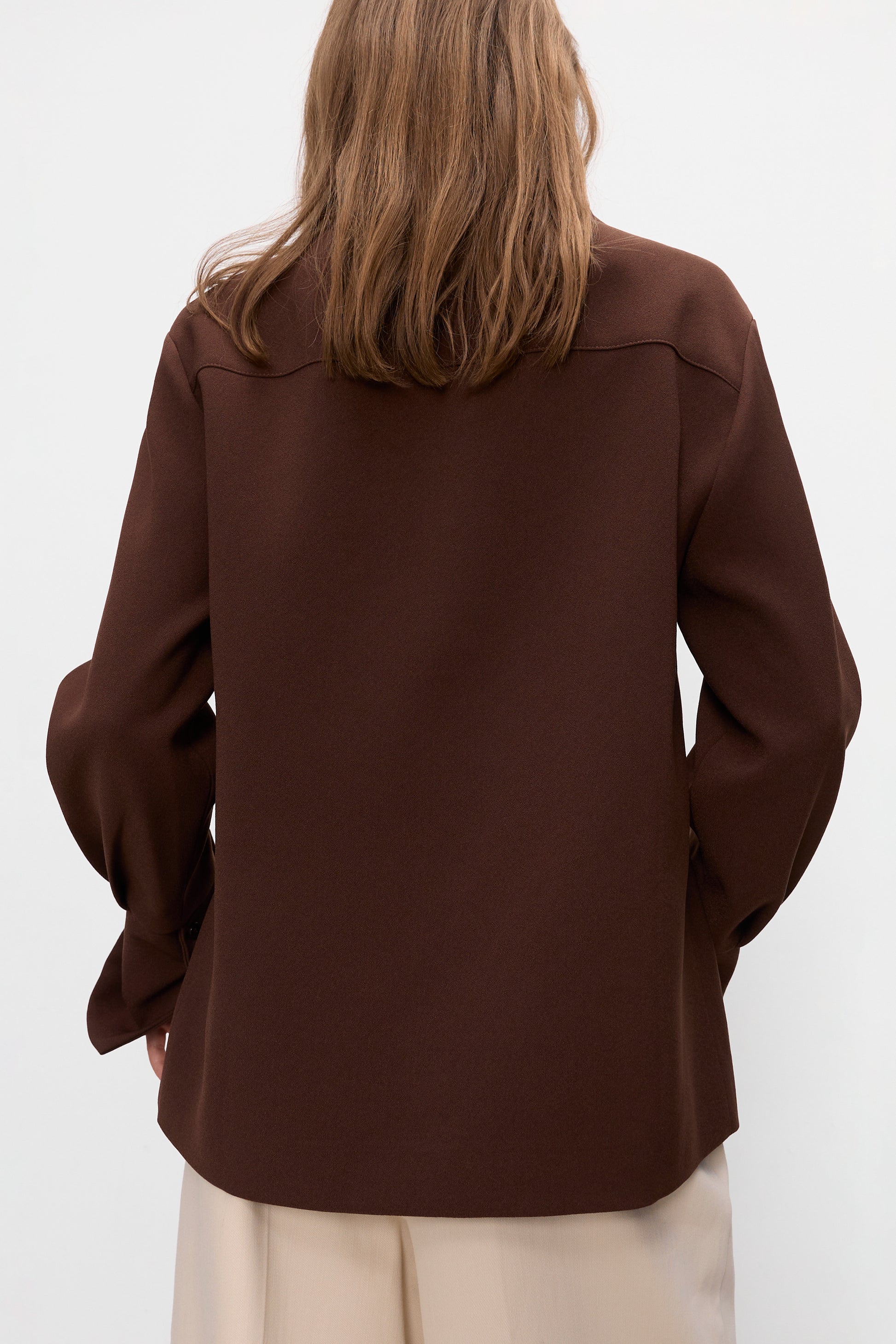 Nurro Blouse burgundy