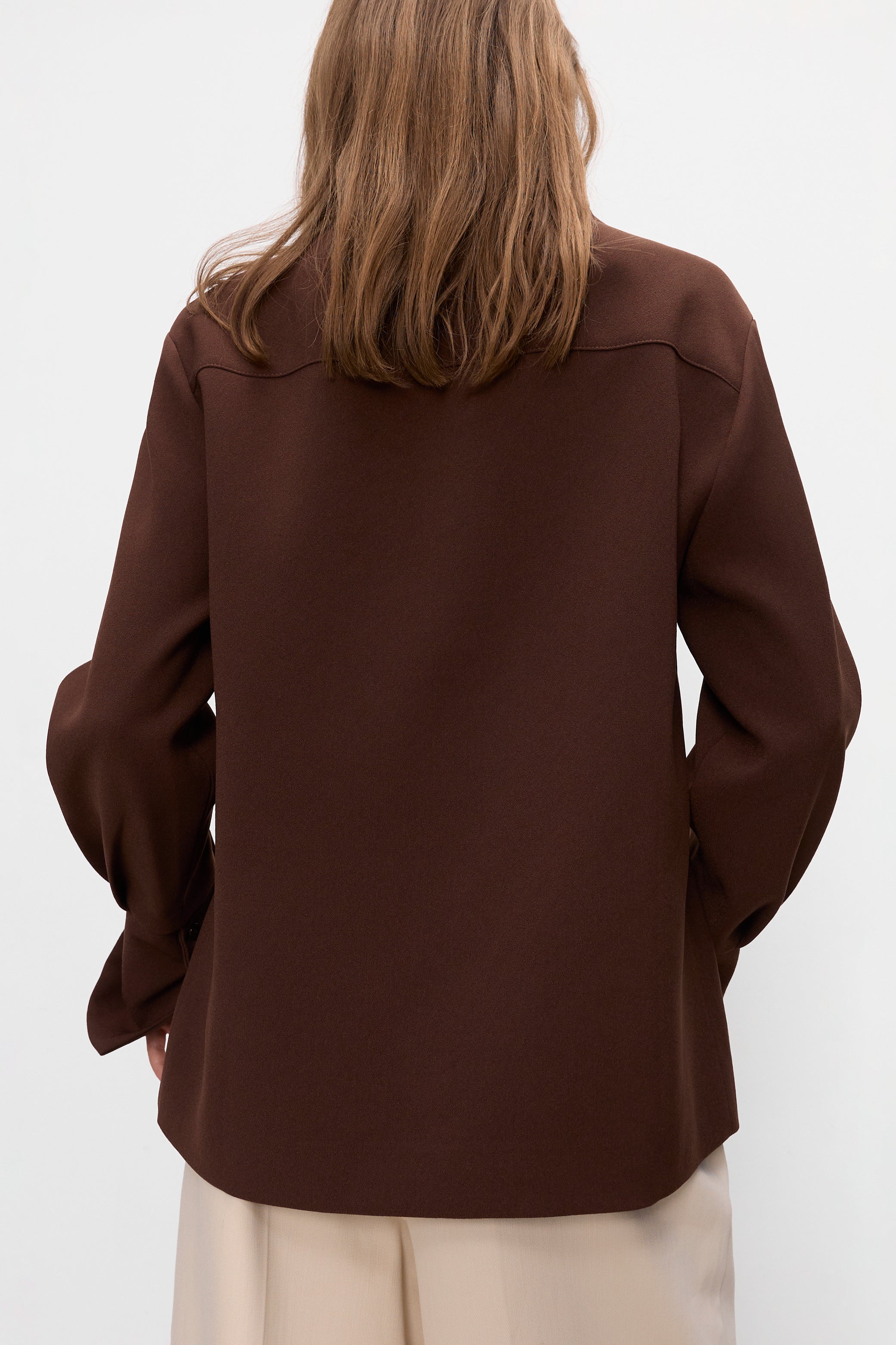 Nurro Blouse burgundy