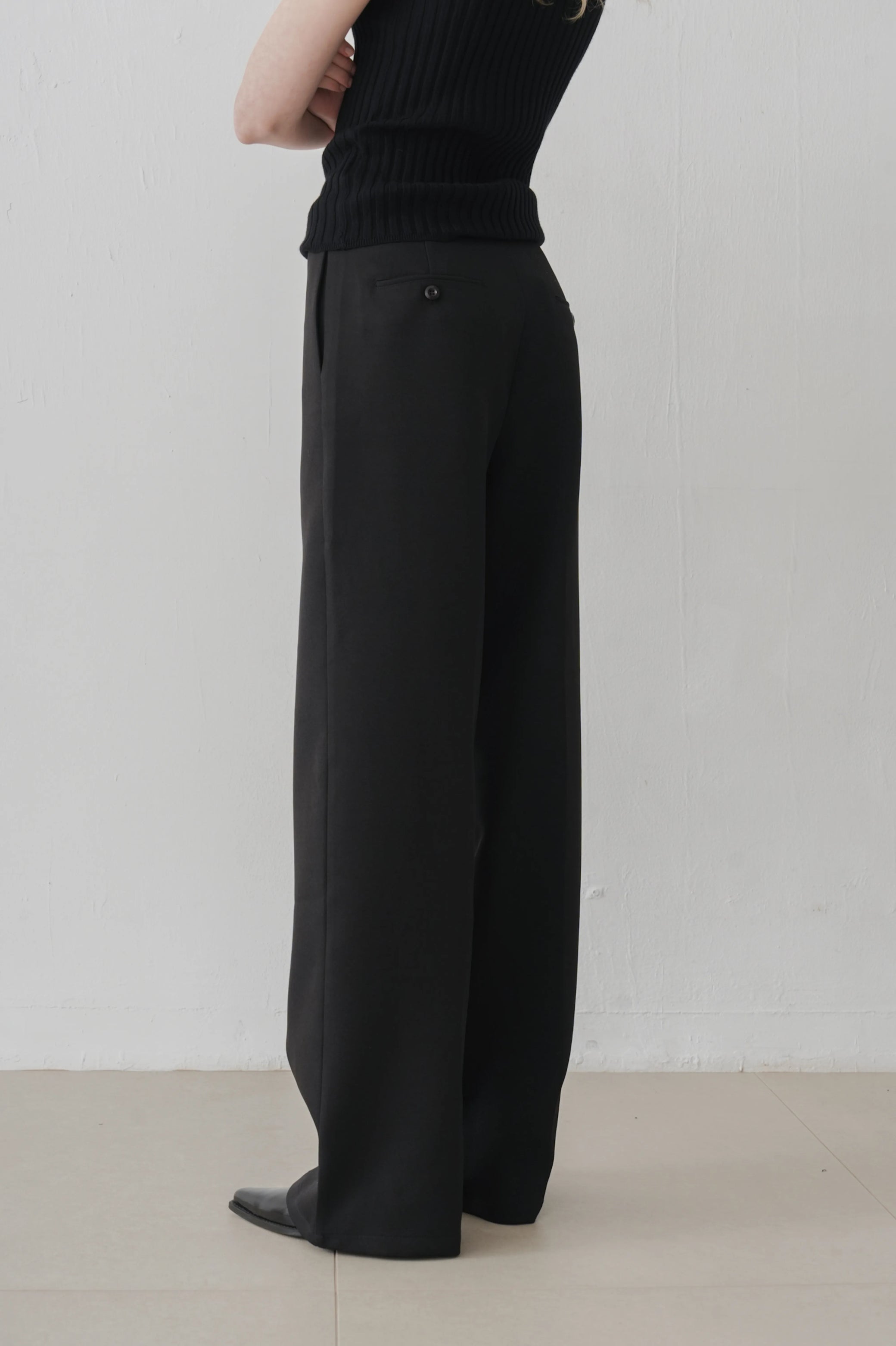 Moll Straight trousers black