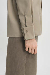 Charles tie shirt Oat