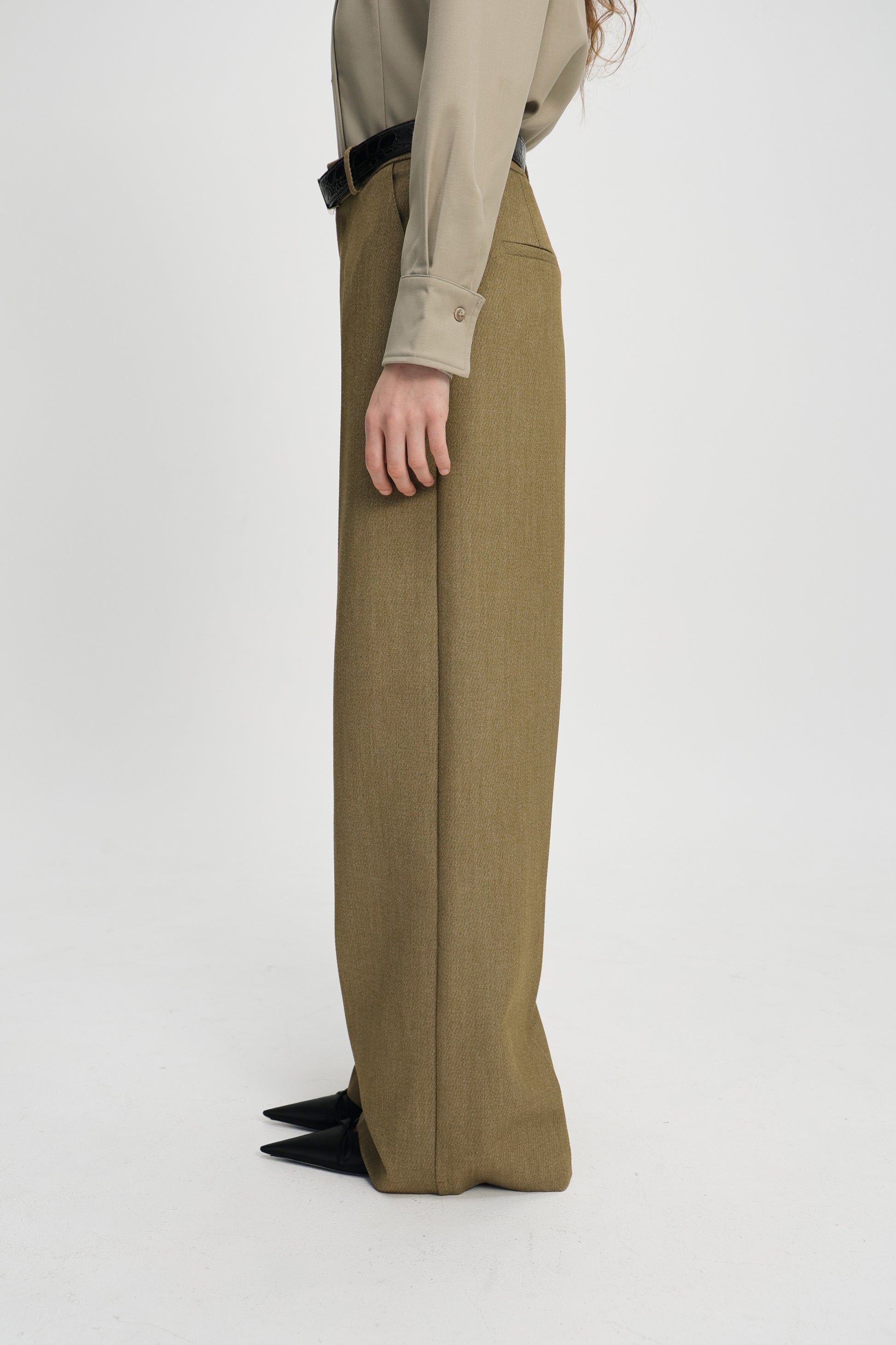Troye twill trousers