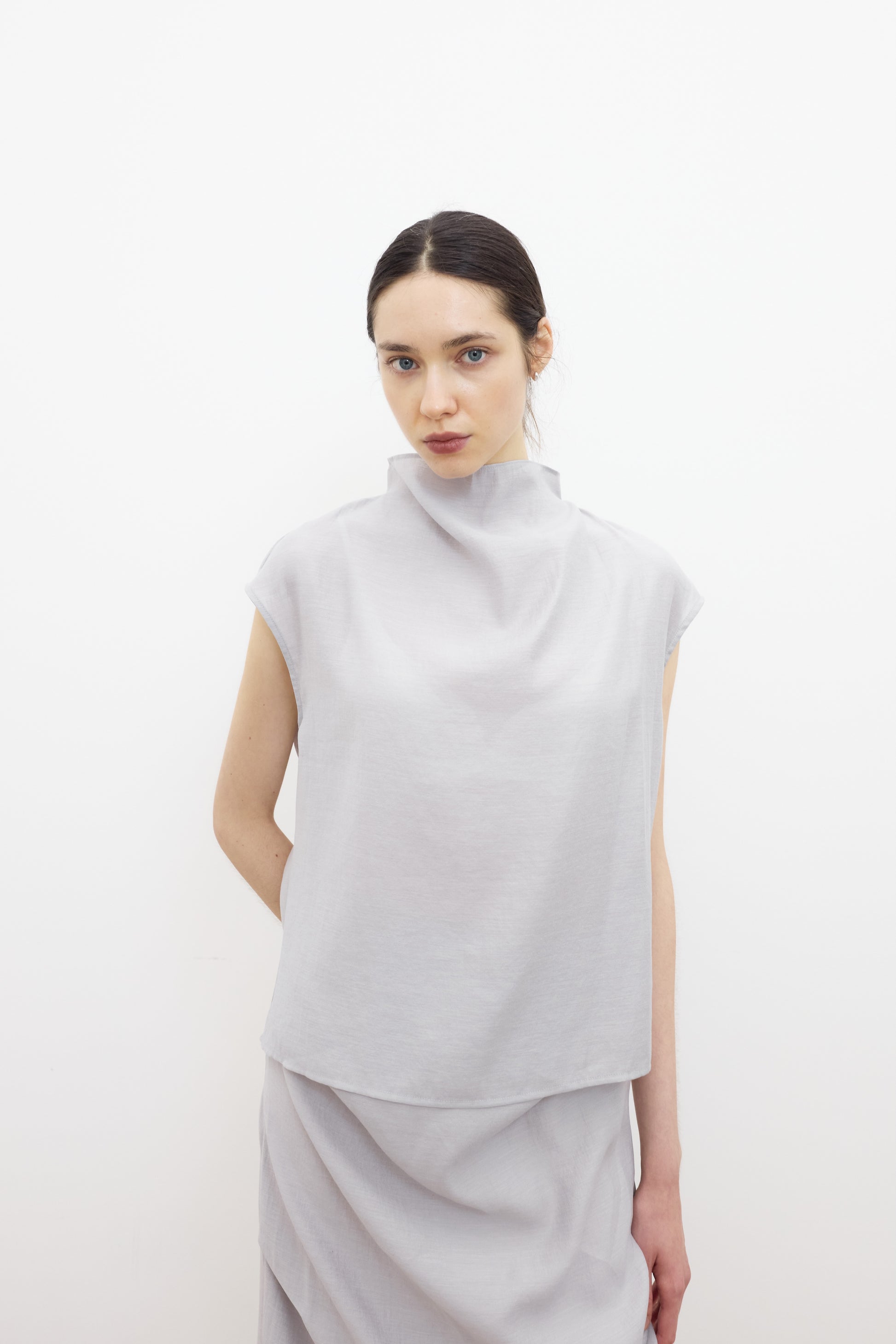 Nara sheer top