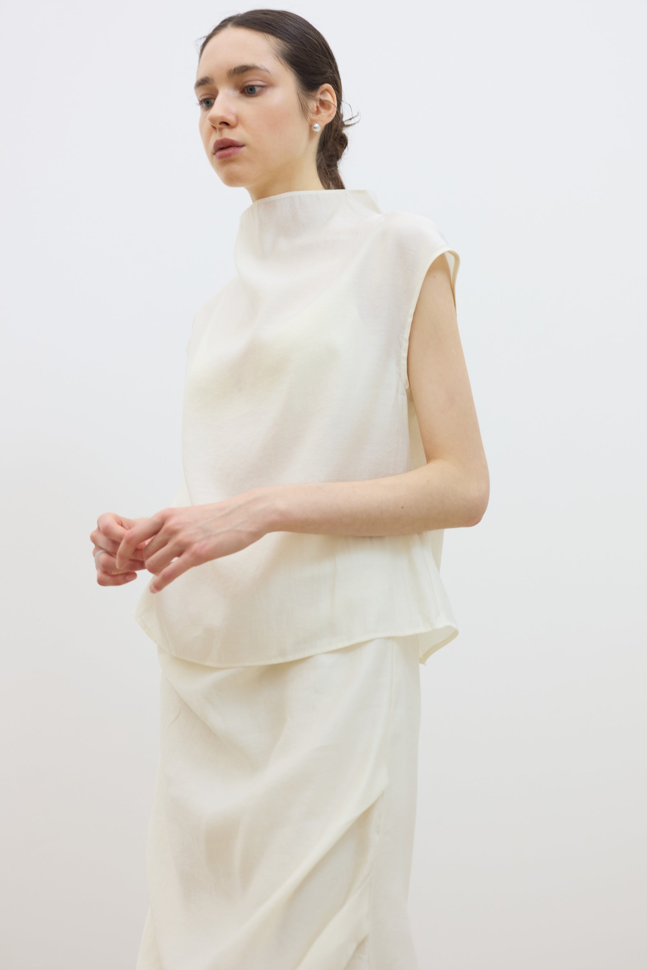 Nara sheer top