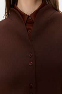 Nurro Blouse burgundy