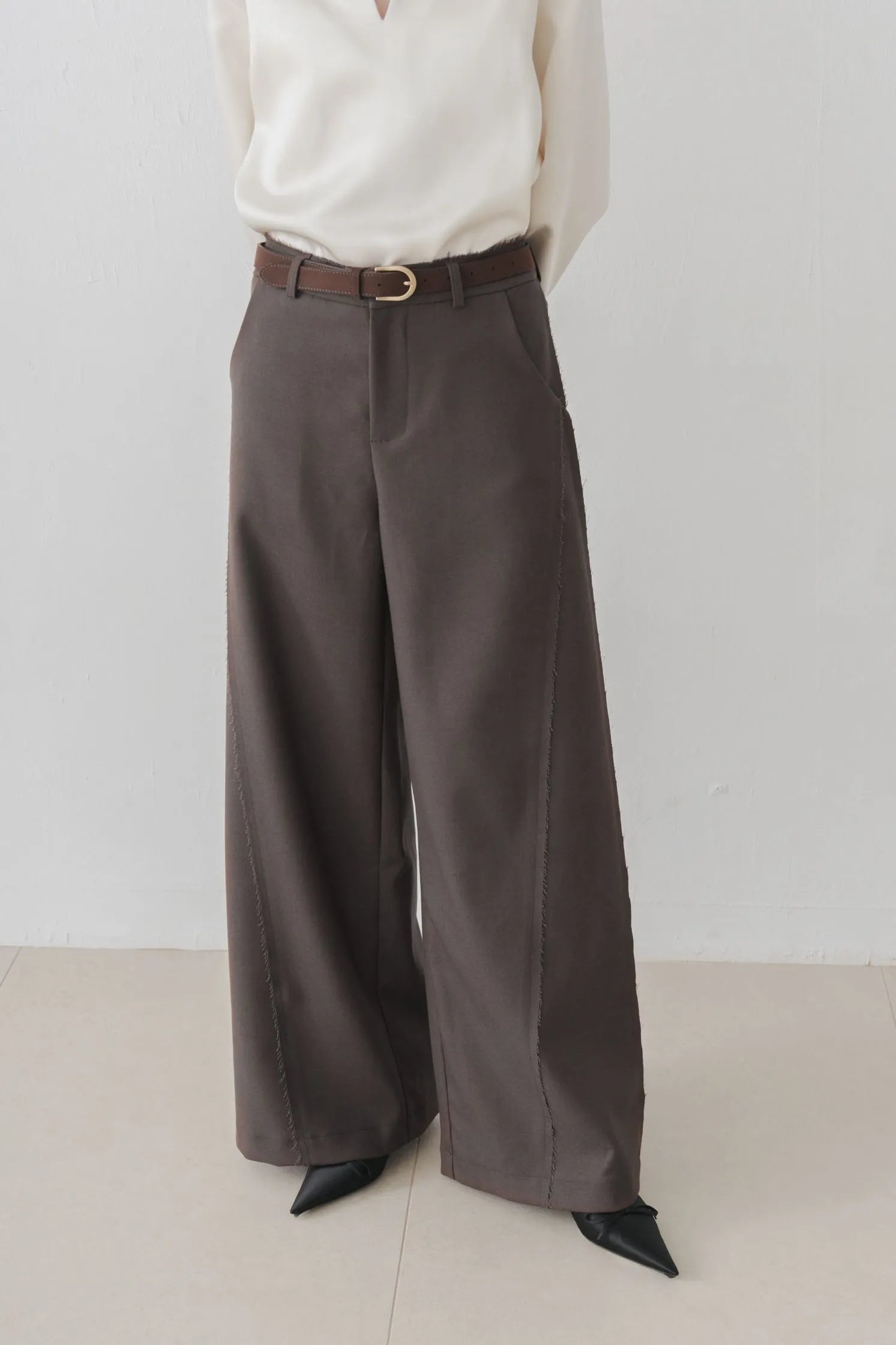 Viss String wide trousers