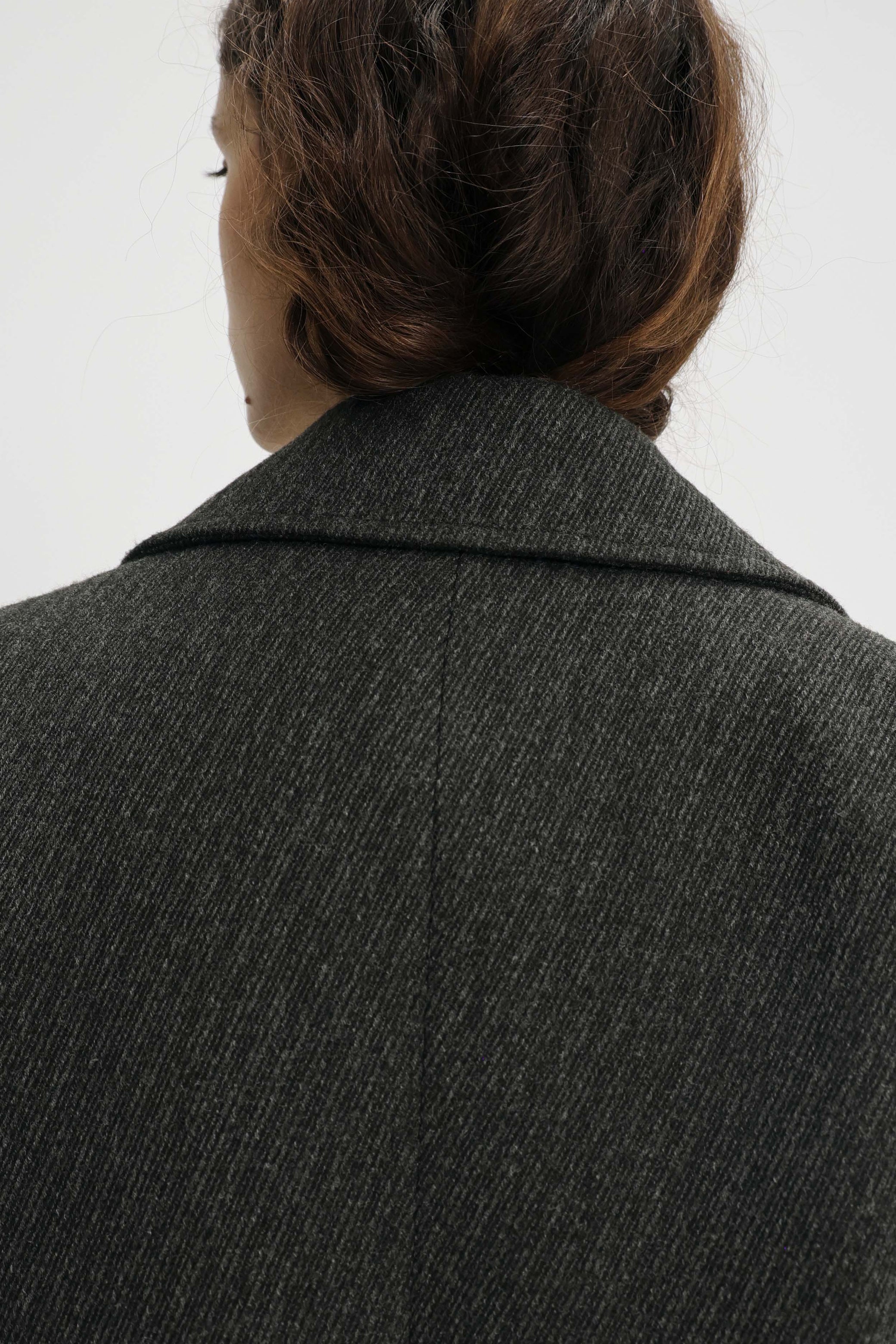 Dublin double breasted coat grey