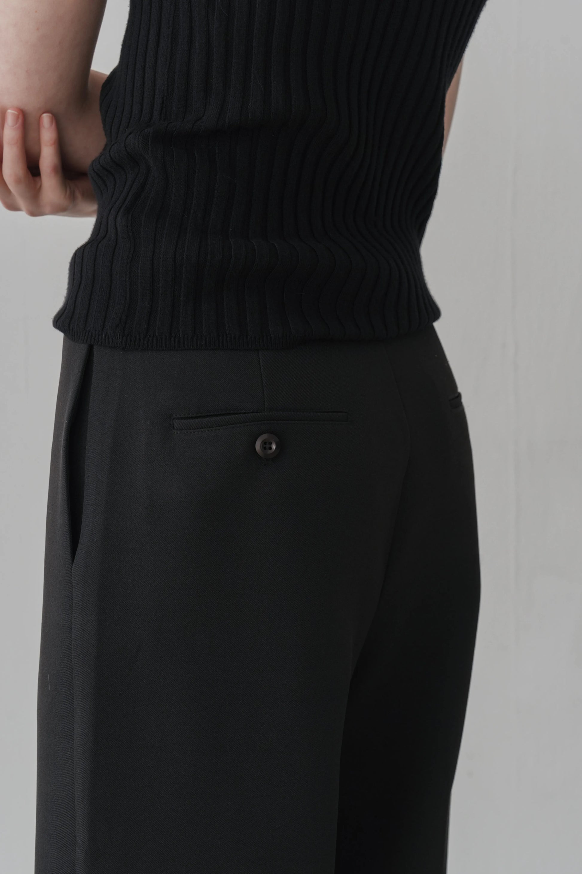 Moll Straight trousers black