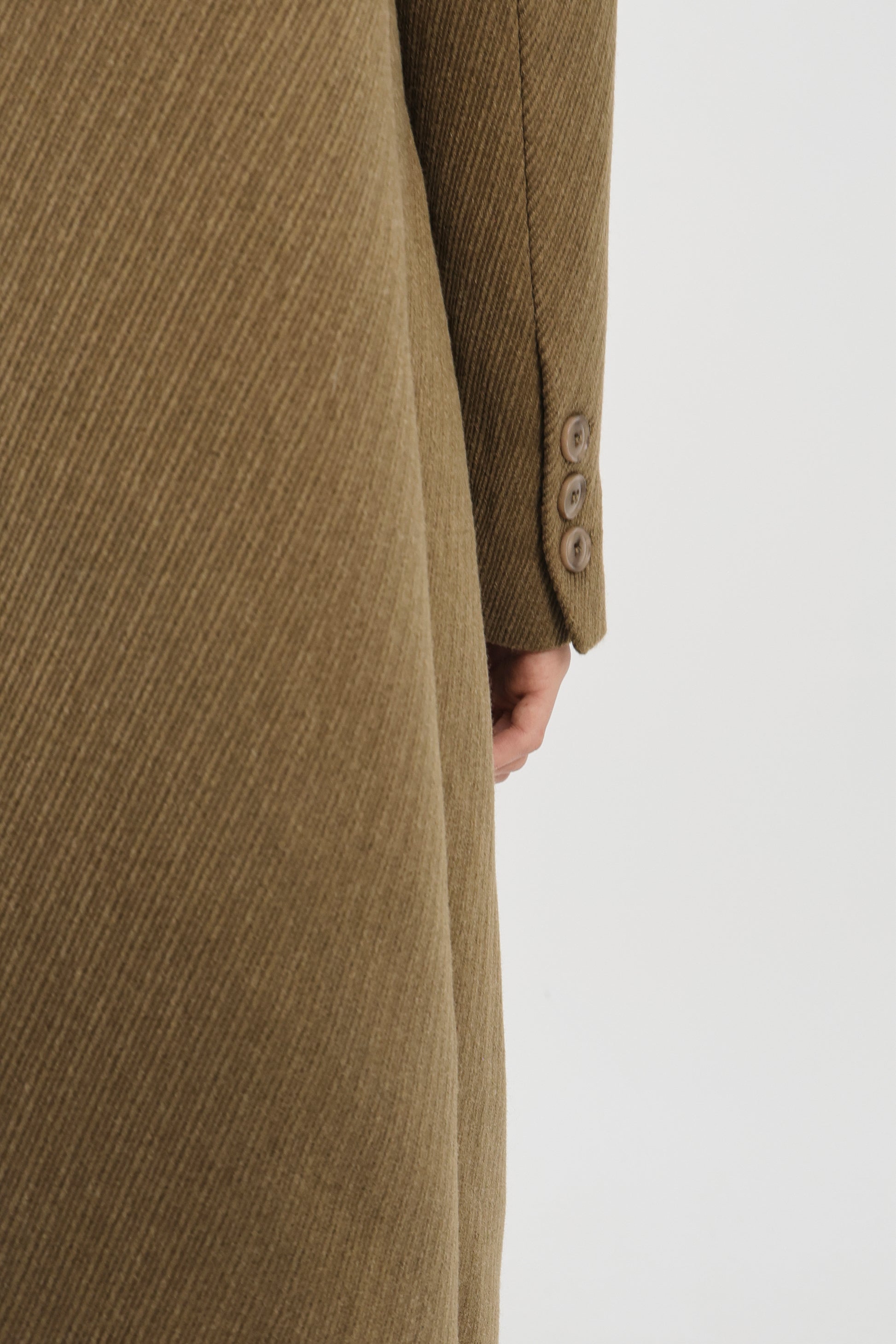 Dublin double breasted coat camel brown