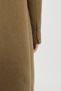 Dublin double breasted coat camel brown