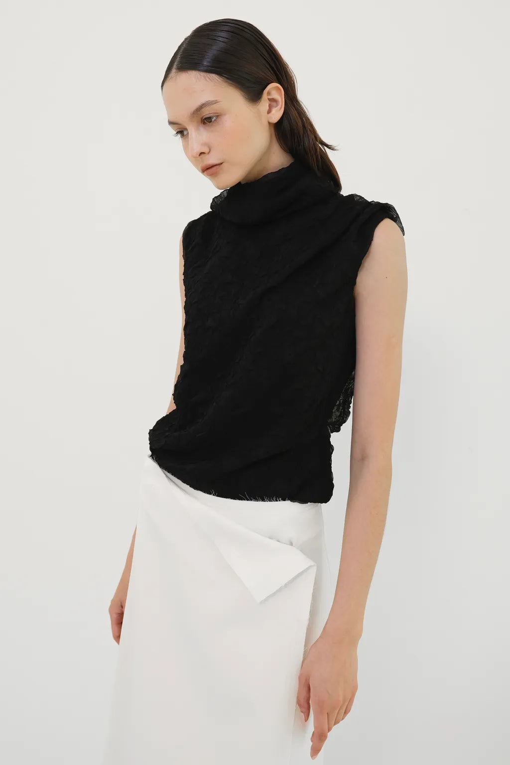 Wales jacquard top